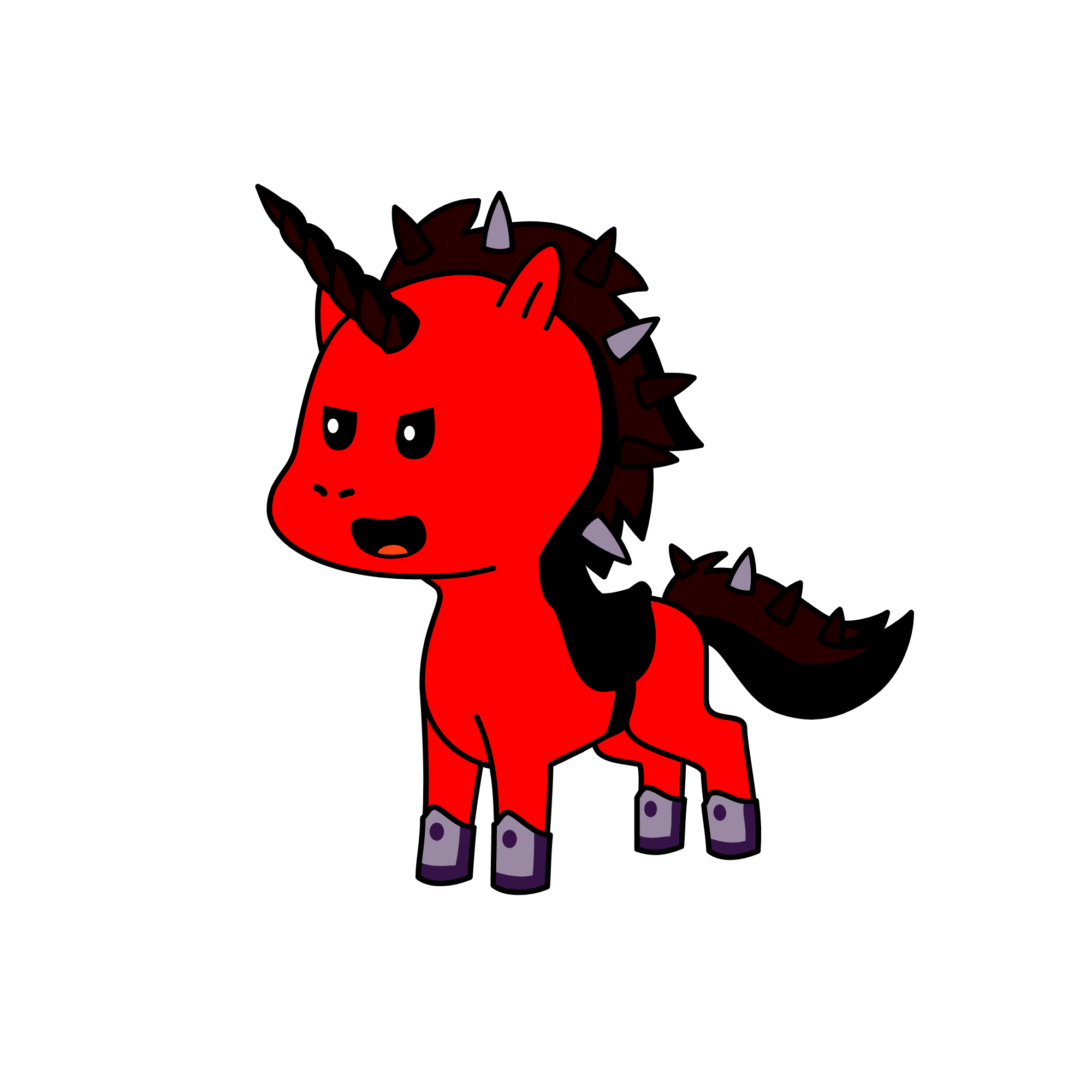 Tirex, the unicorn