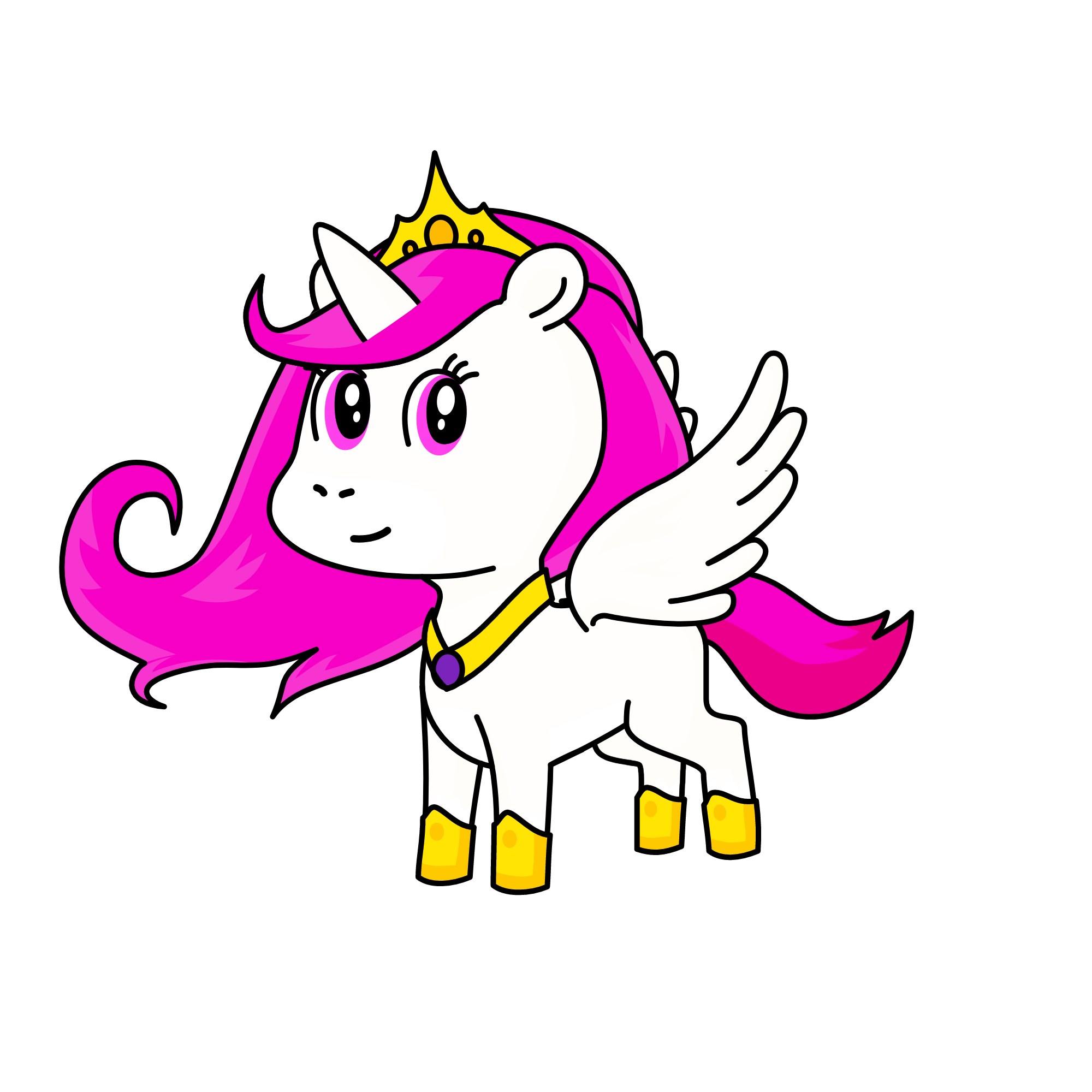 Princess Celestia, the unicorn