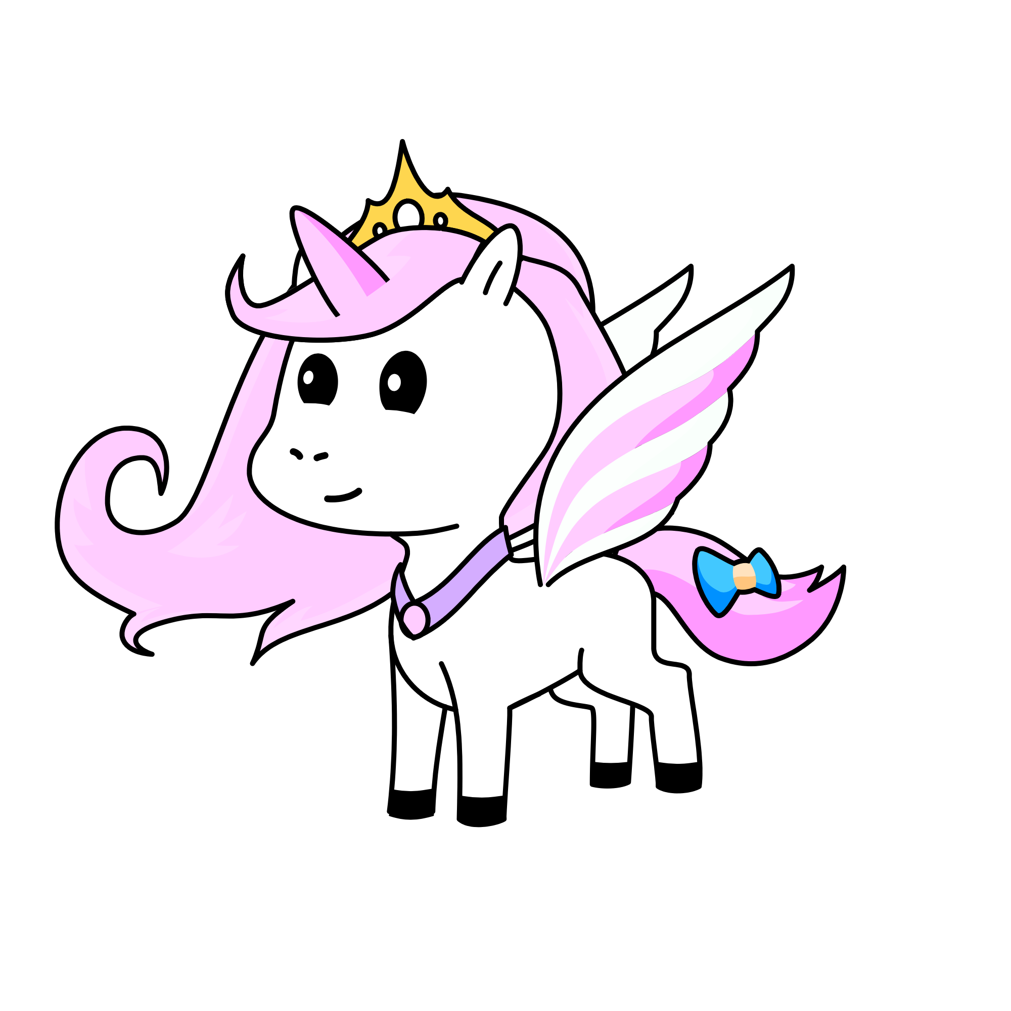 Softy, the unicorn