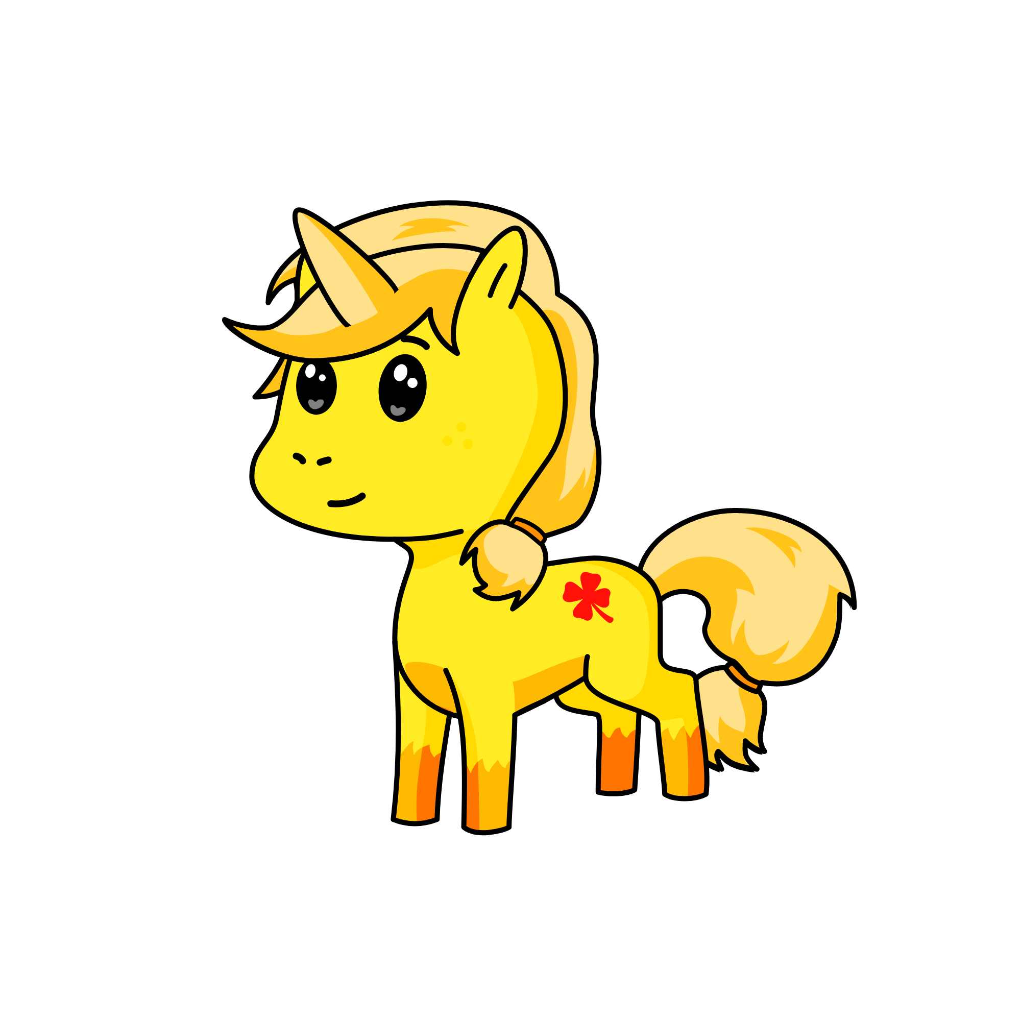 Applejack, the unicorn