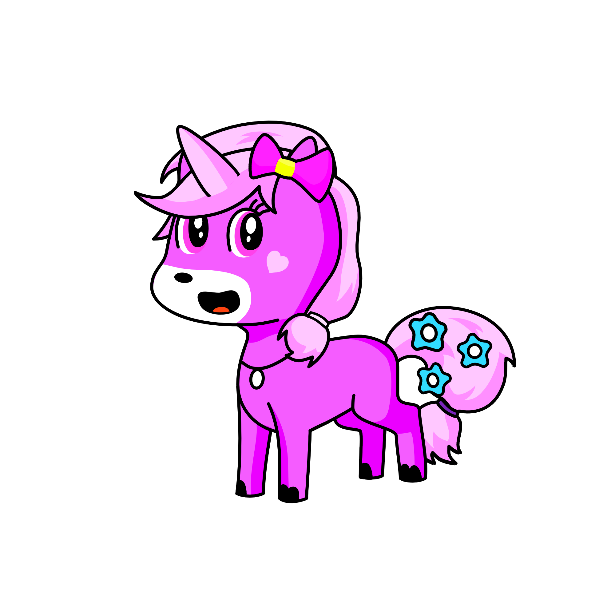 Pinkie, the unicorn