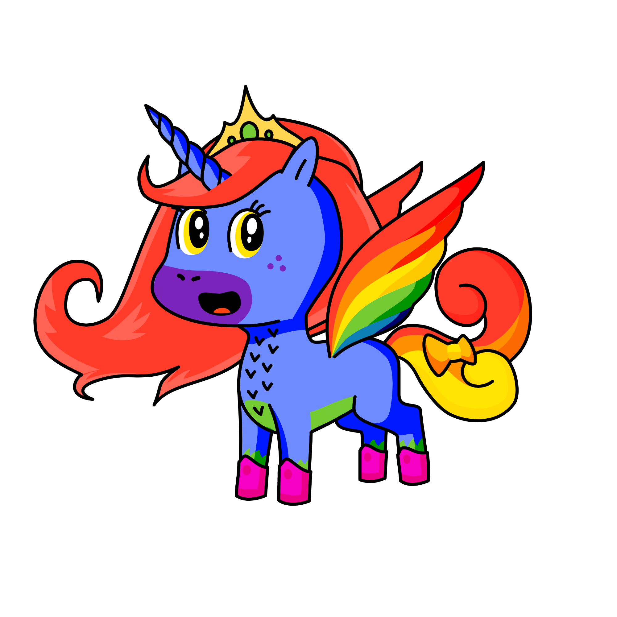 🌈Rainbow🌈, the unicorn