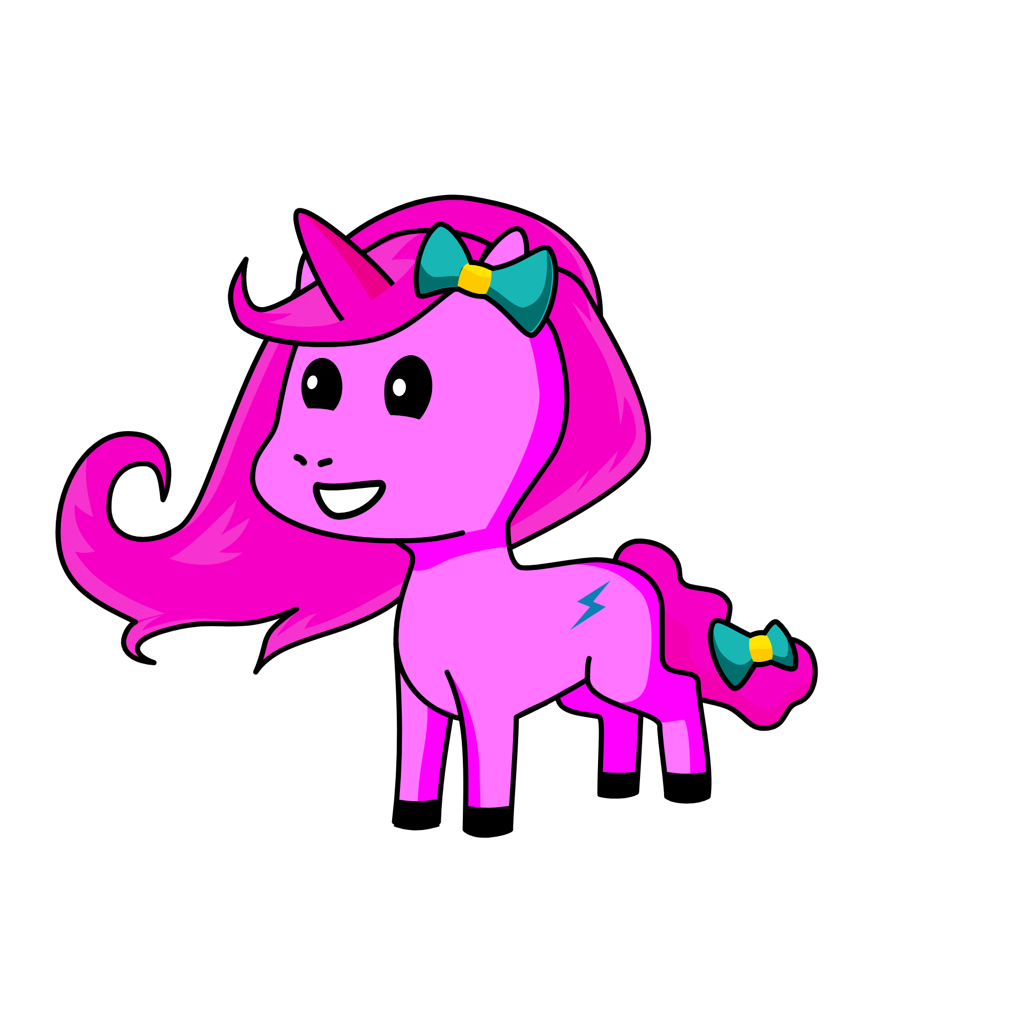 Pinkie Pie, the unicorn