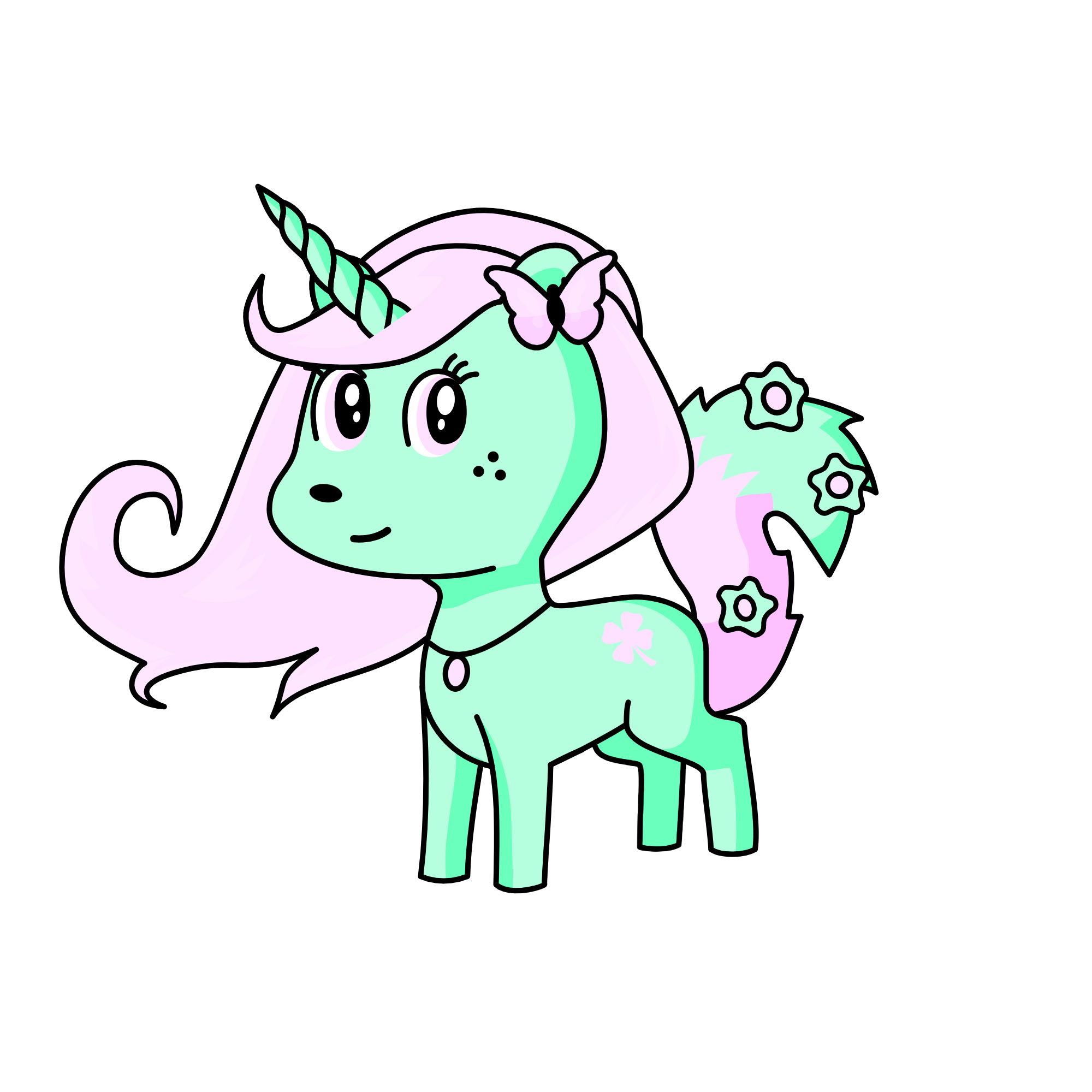 butty, the unicorn