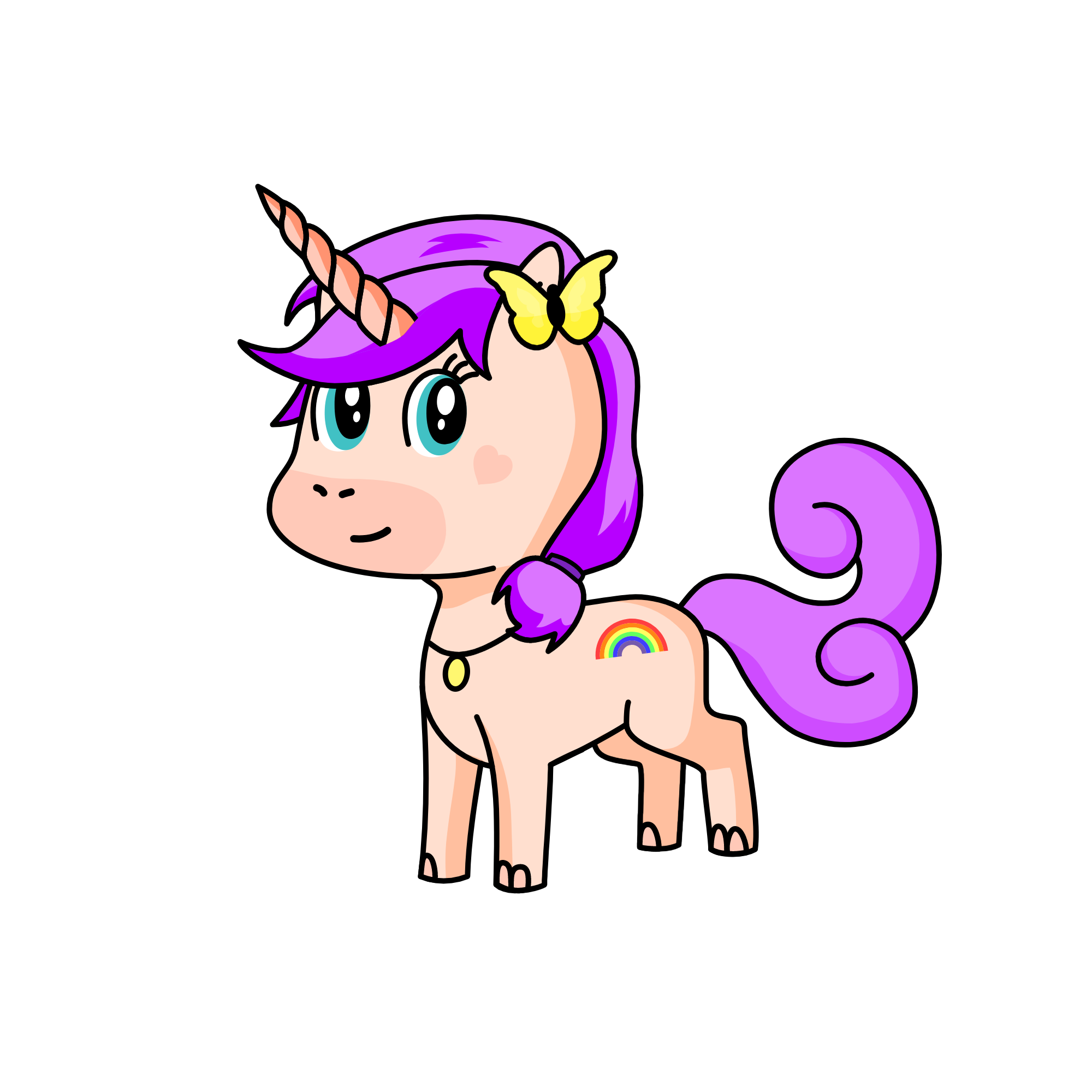 Sunflower, the unicorn