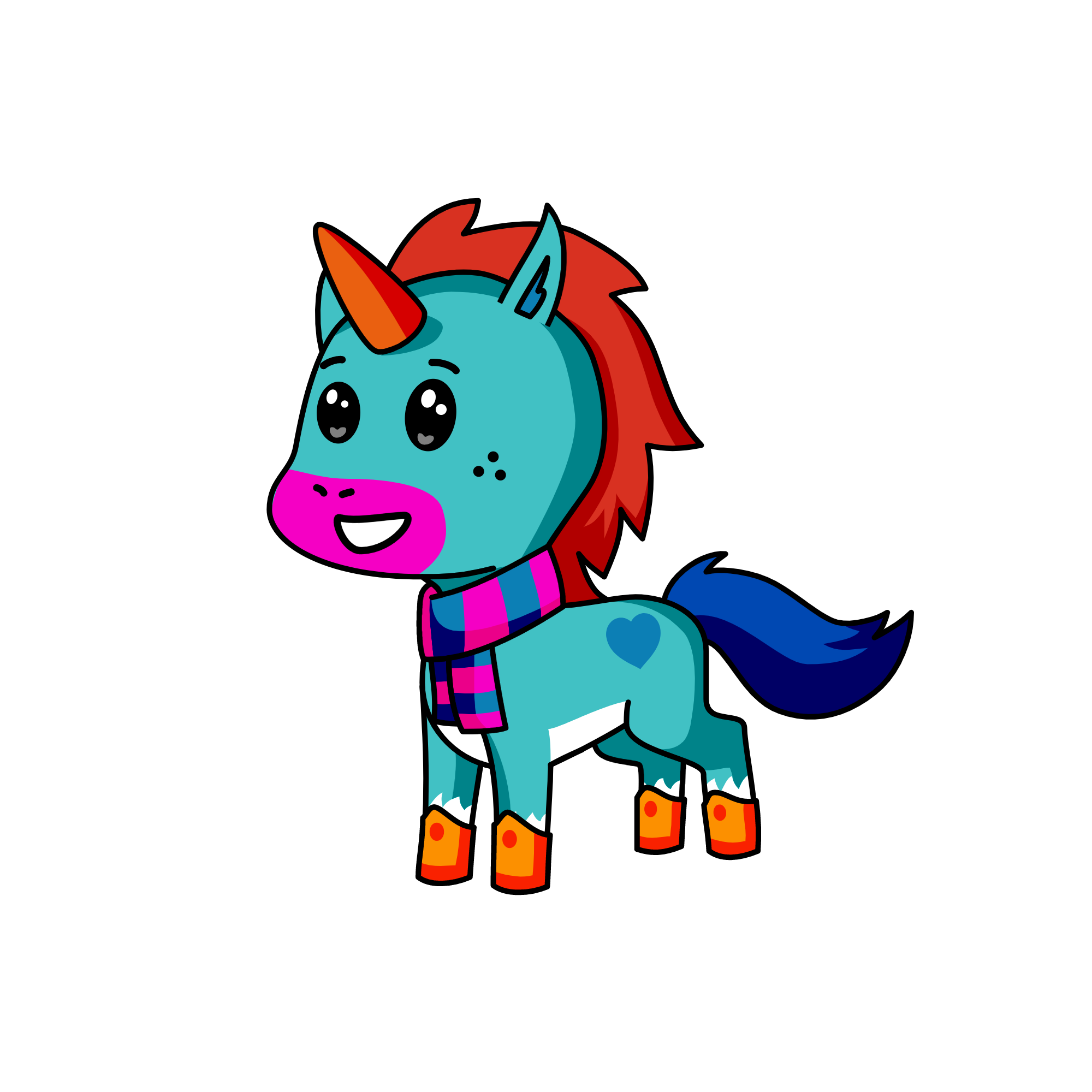 Specticlor, the unicorn