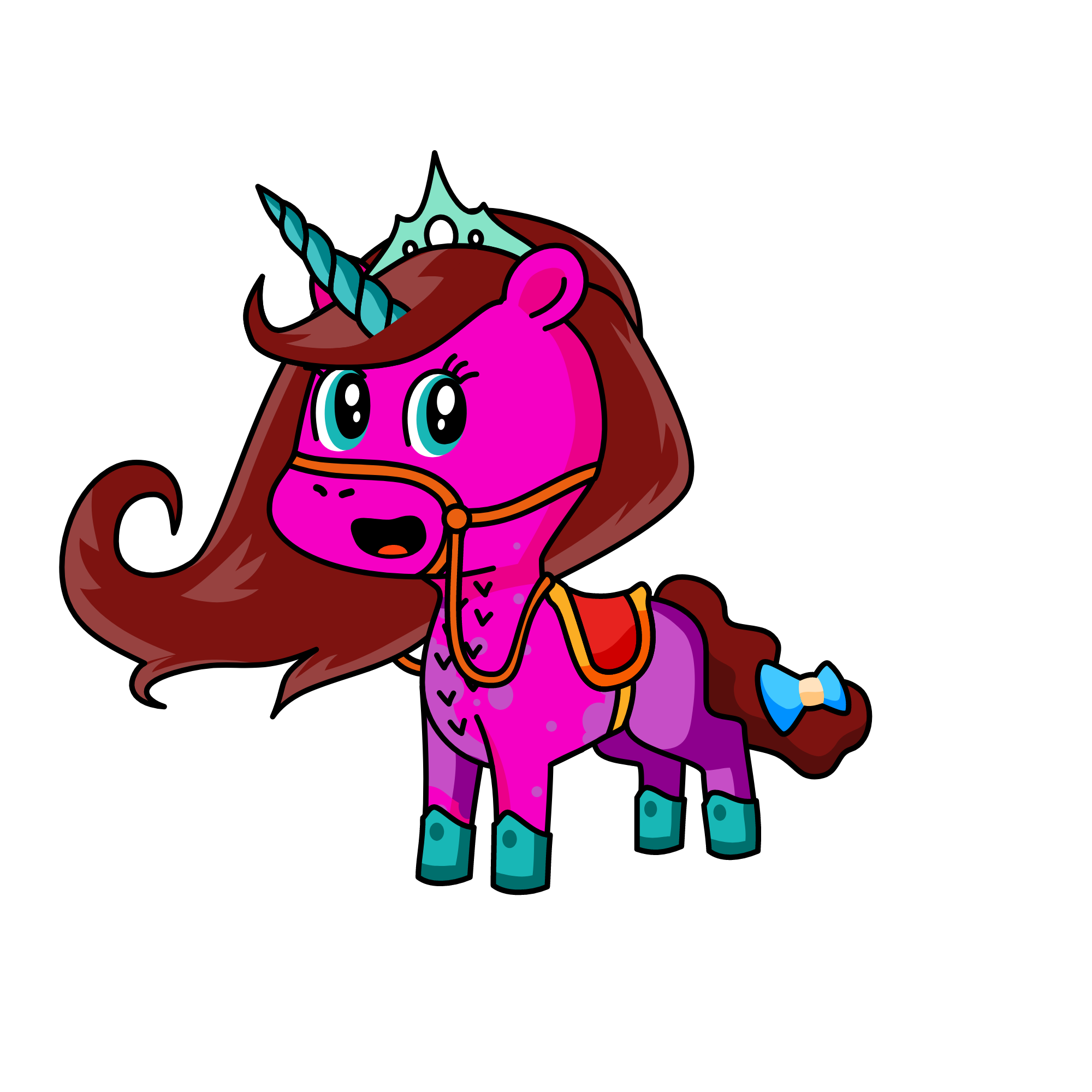 Mina, the unicorn