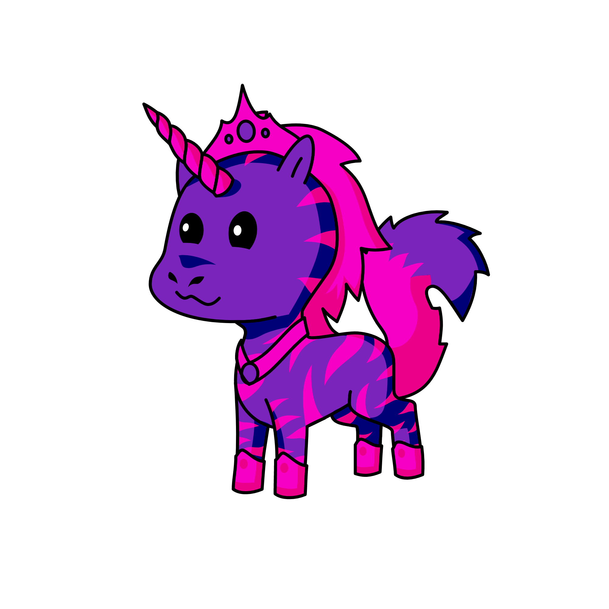 Kitty, the unicorn