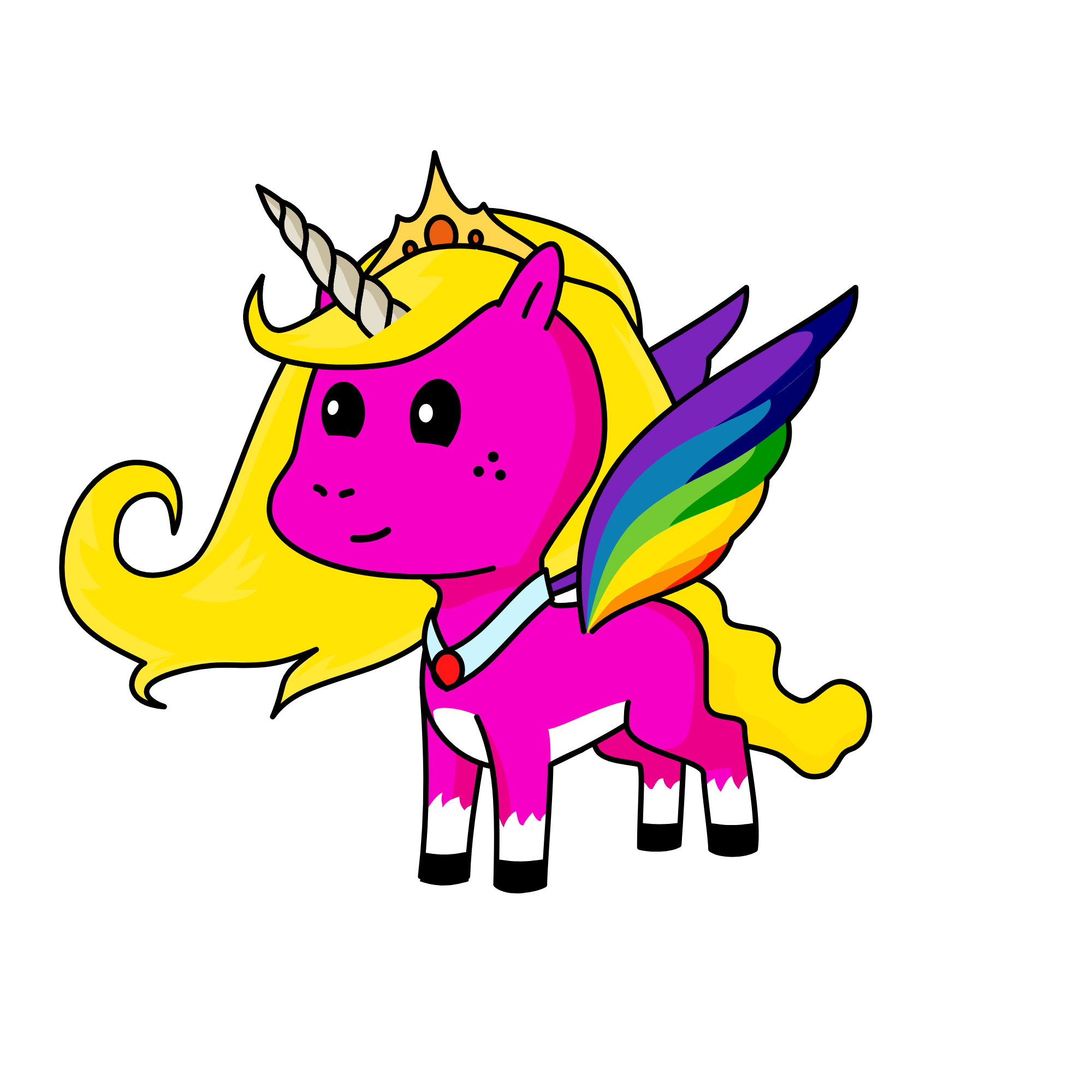 prinsesa sol, the unicorn