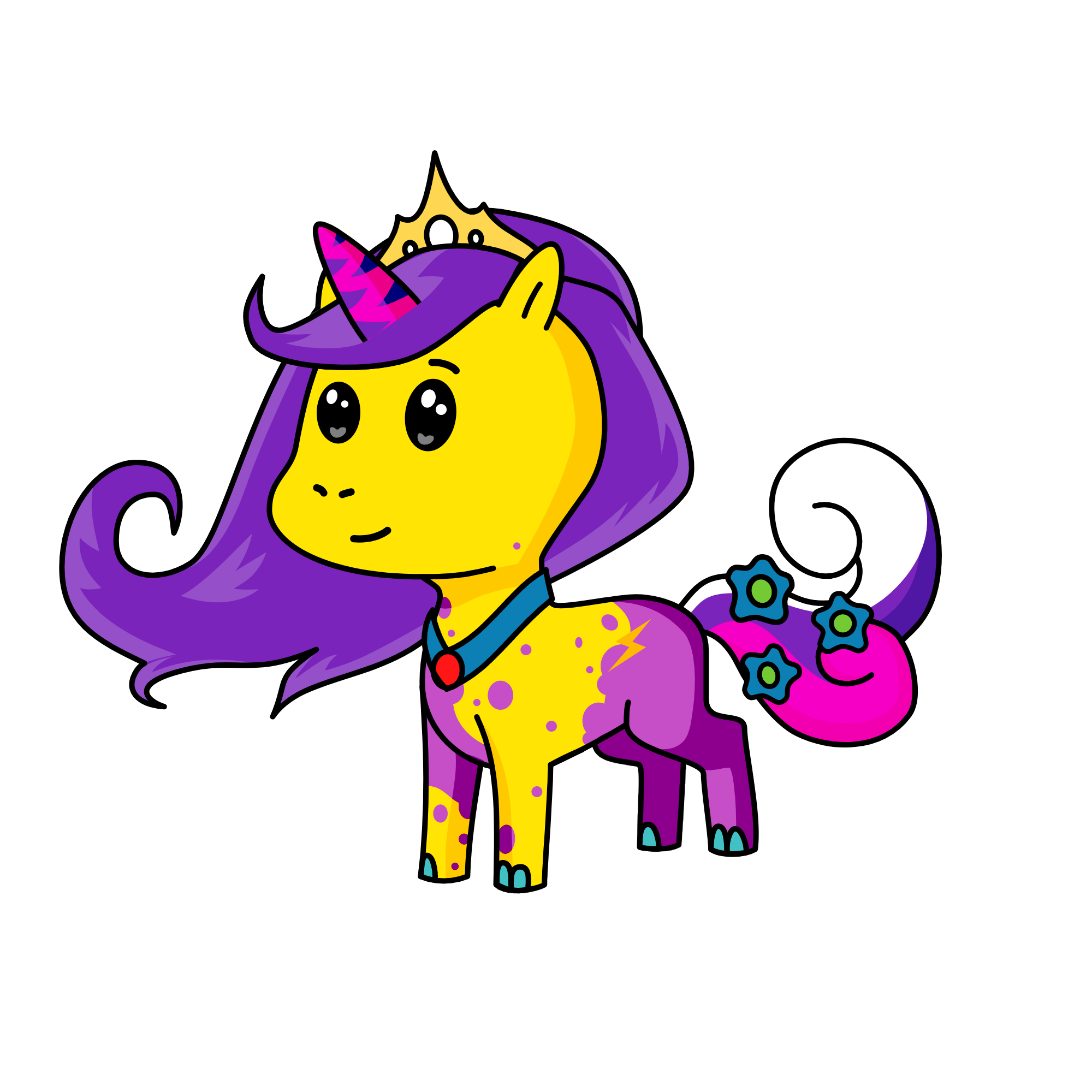 Monday, the unicorn