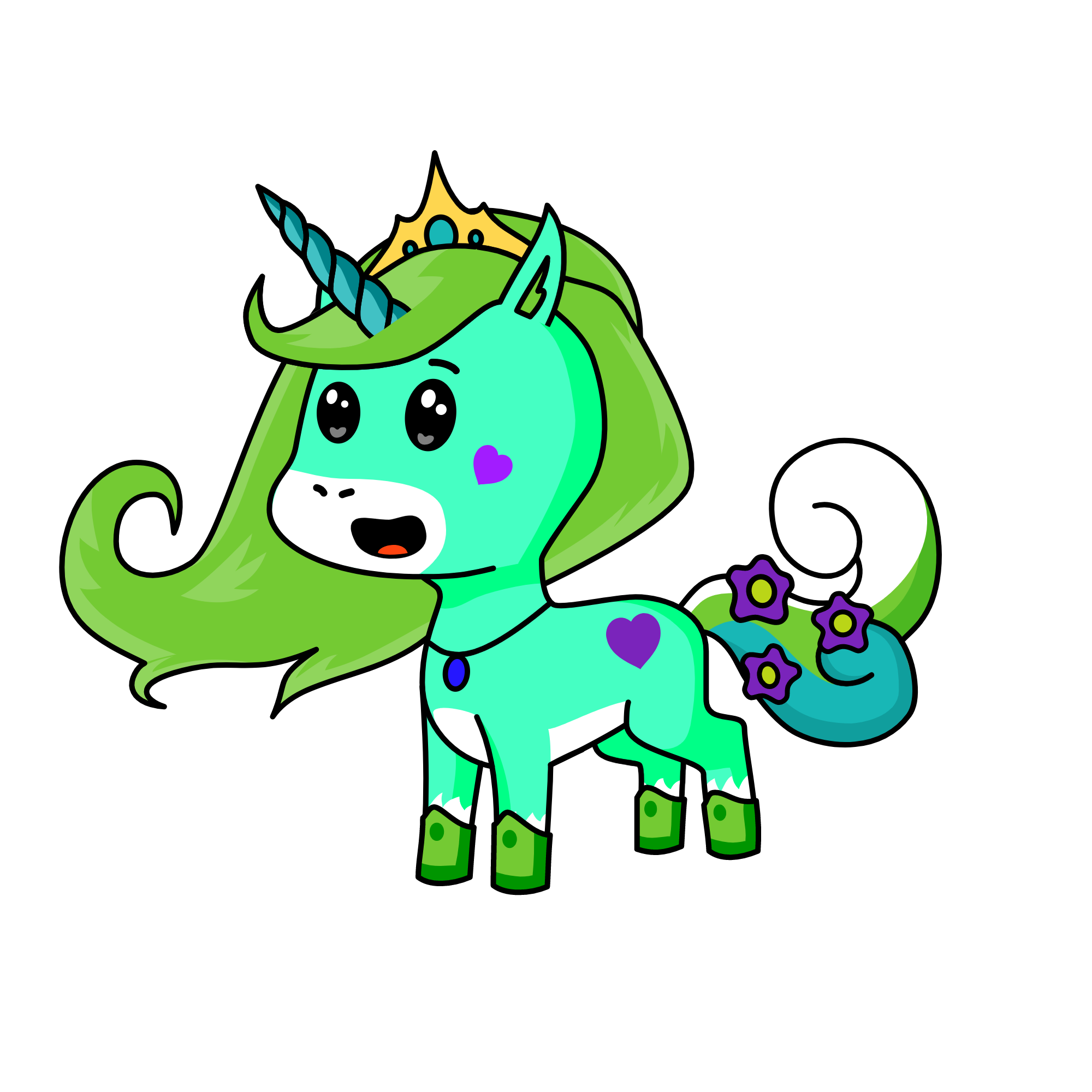 Elia, the unicorn
