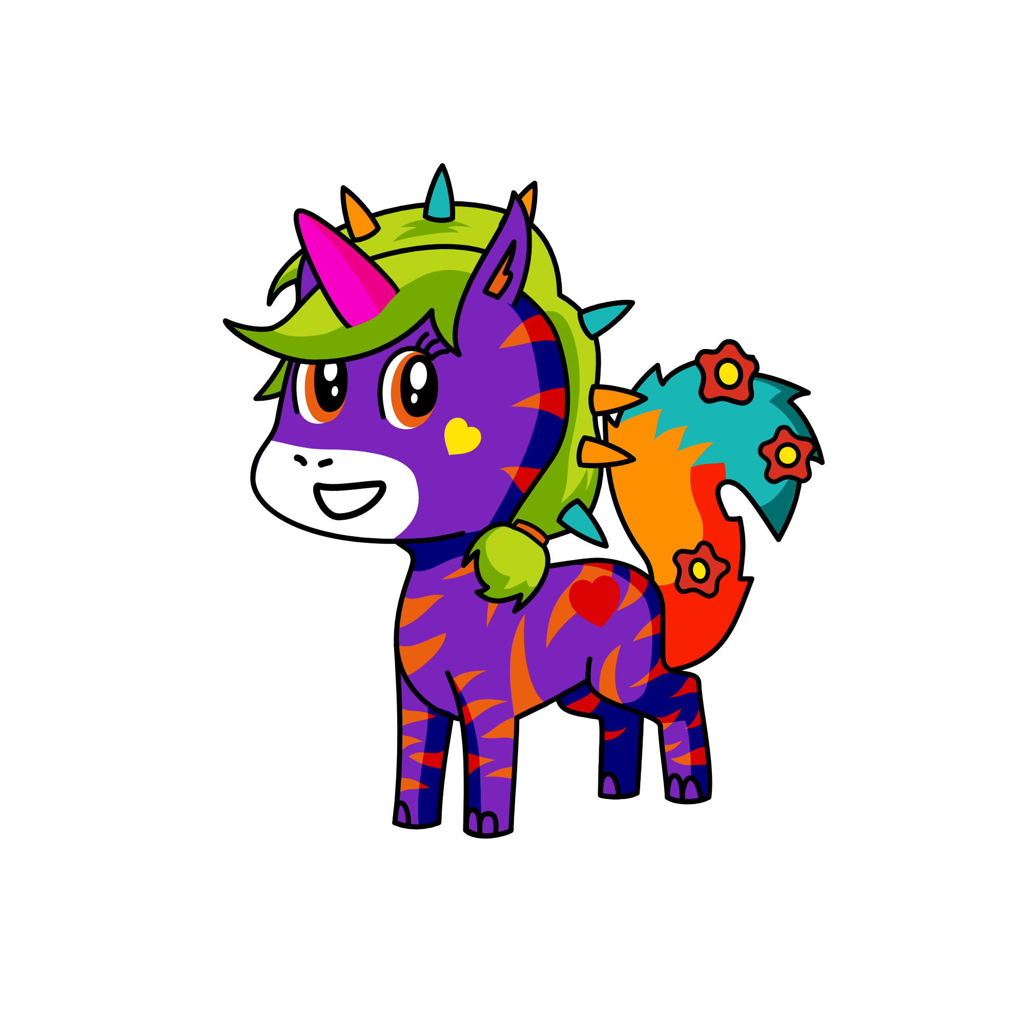 a, the unicorn