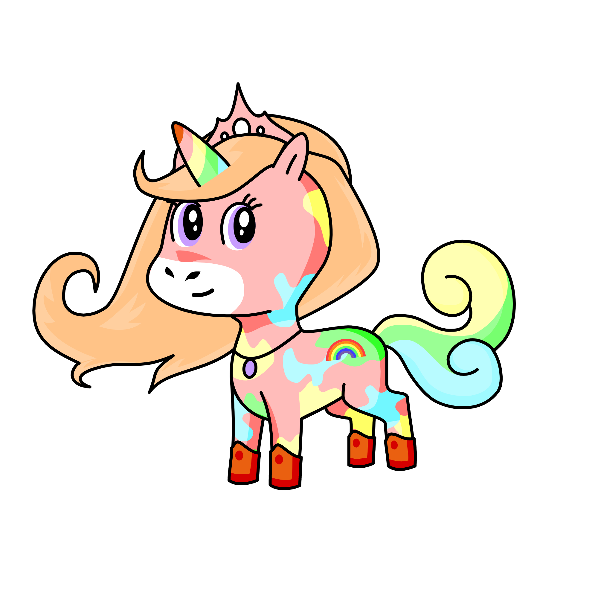 rainbow, the unicorn