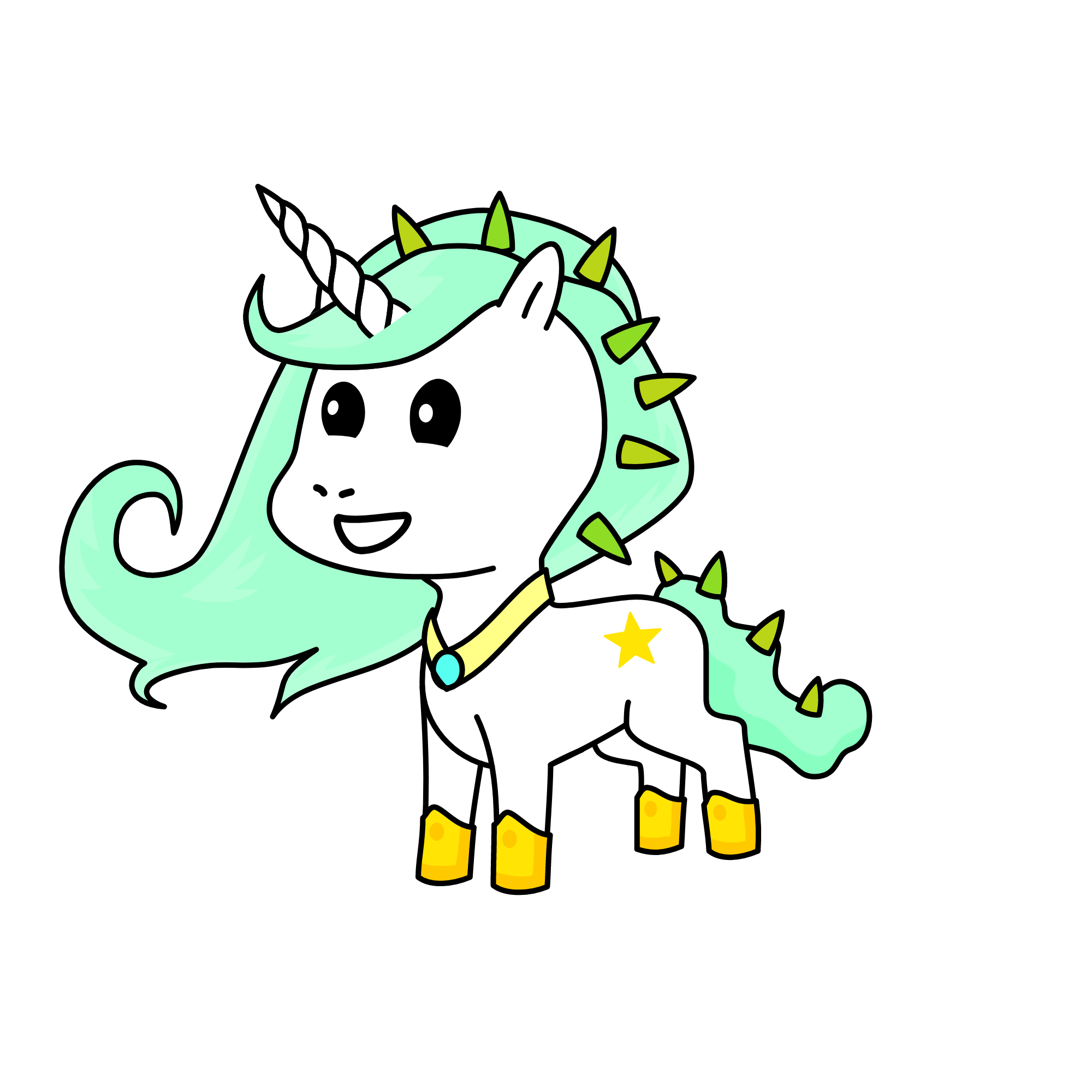 Princess Celestia, the unicorn