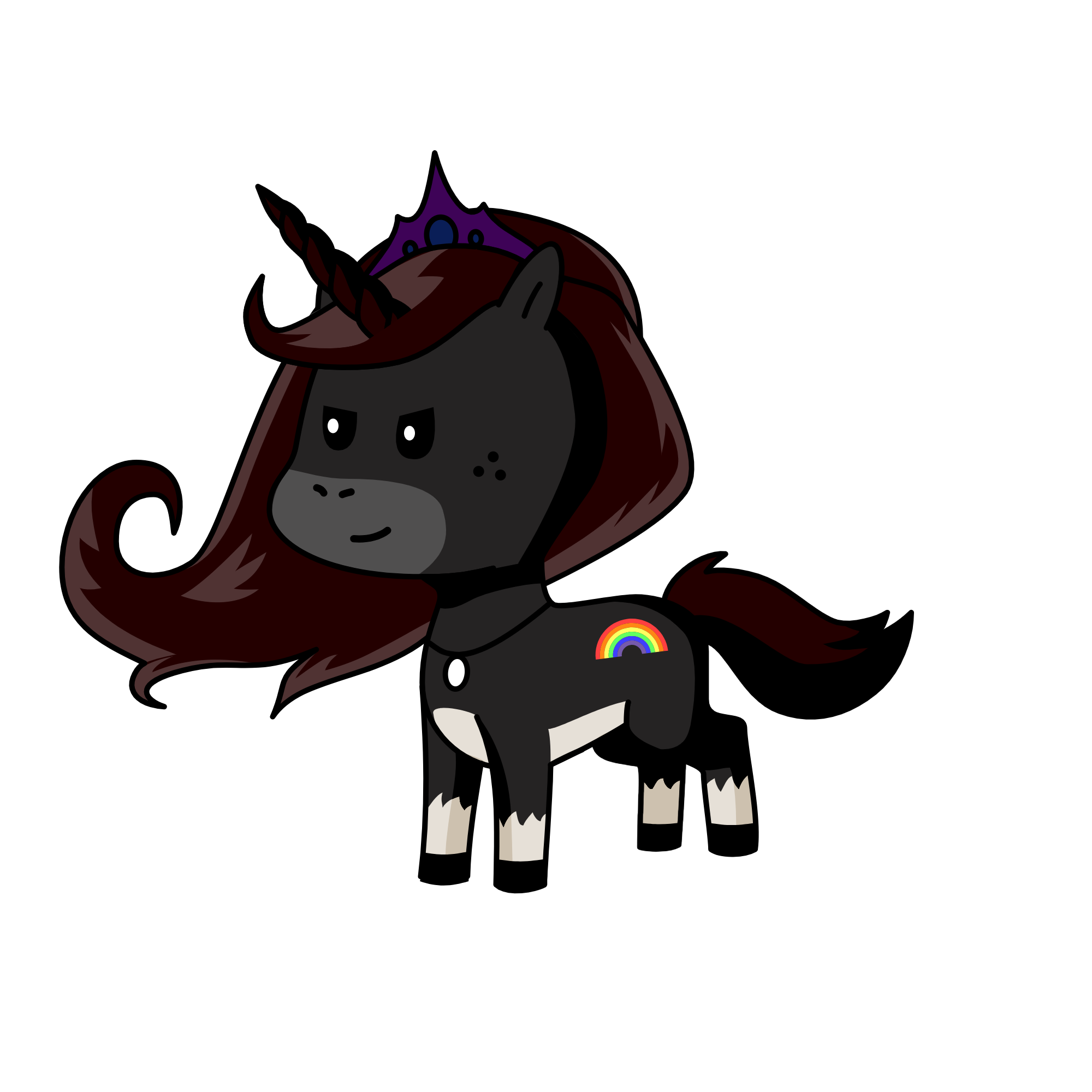 darkness, the unicorn