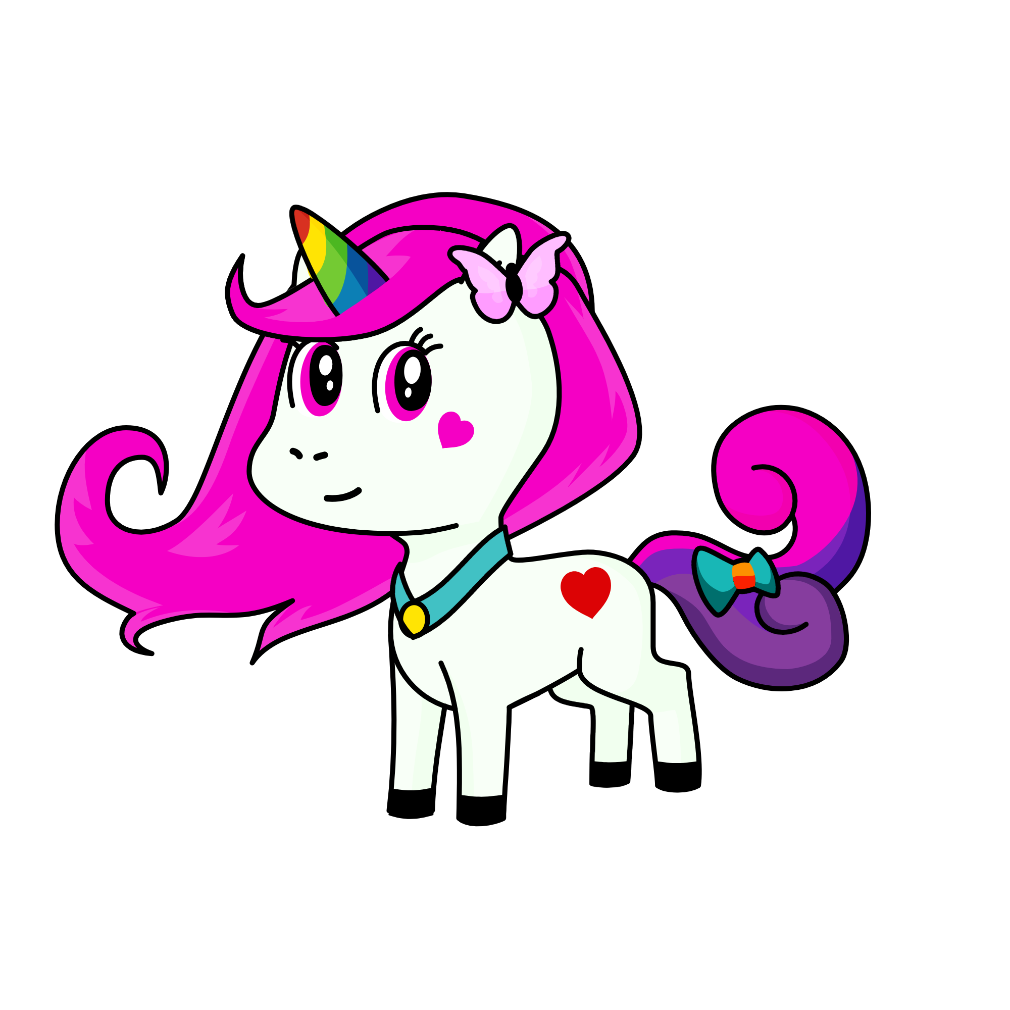 uni kitty, the unicorn