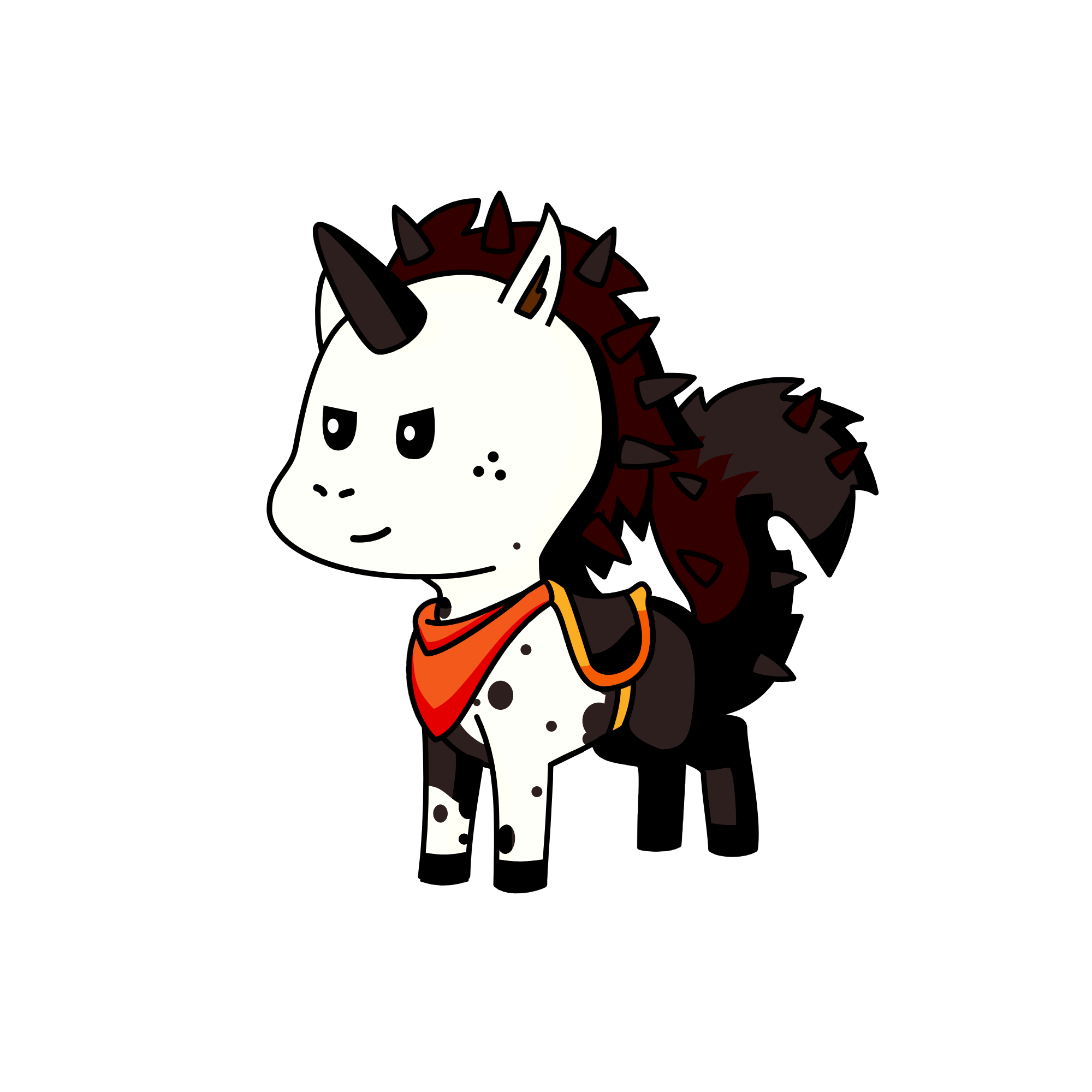 uno, the unicorn