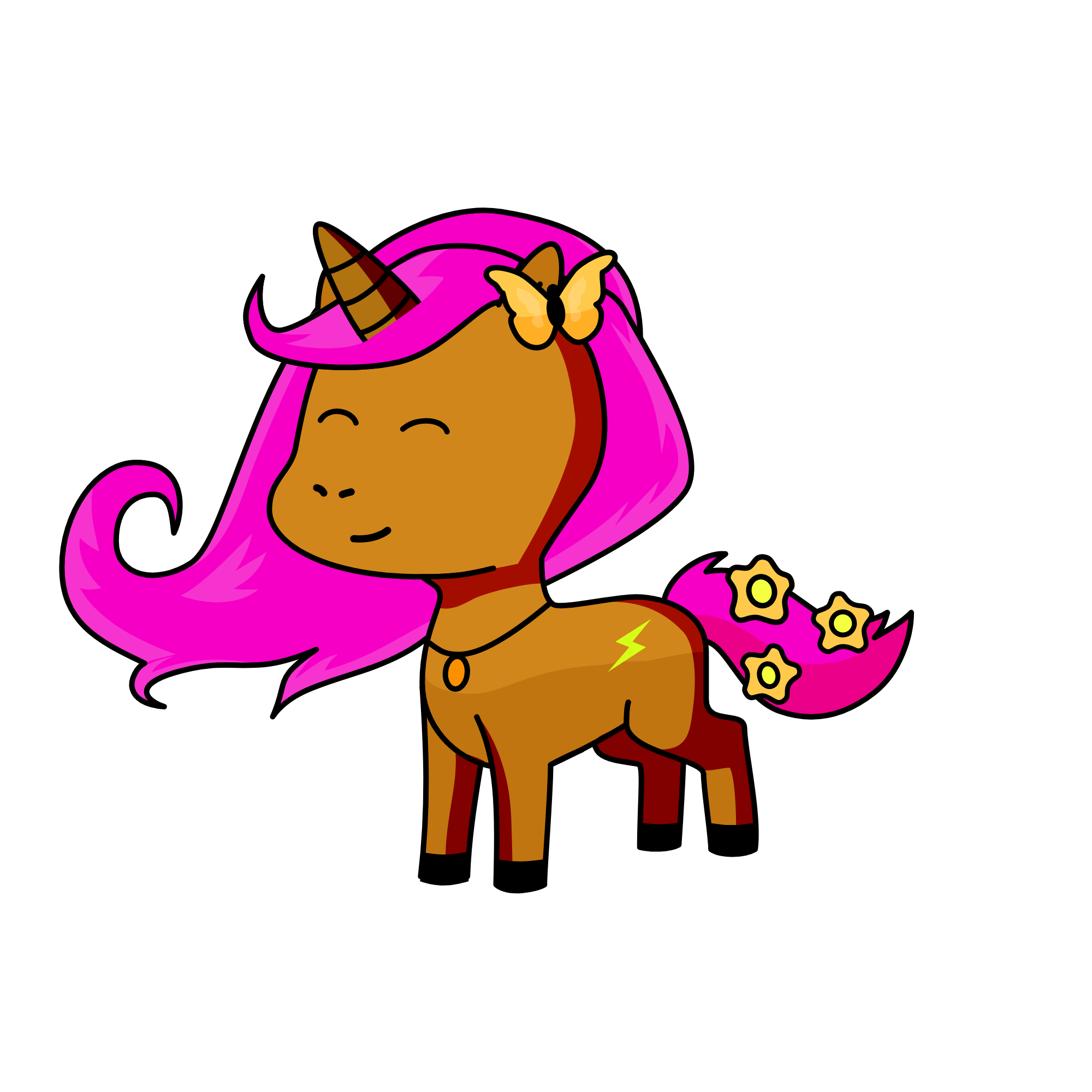 Scotaloo, the unicorn