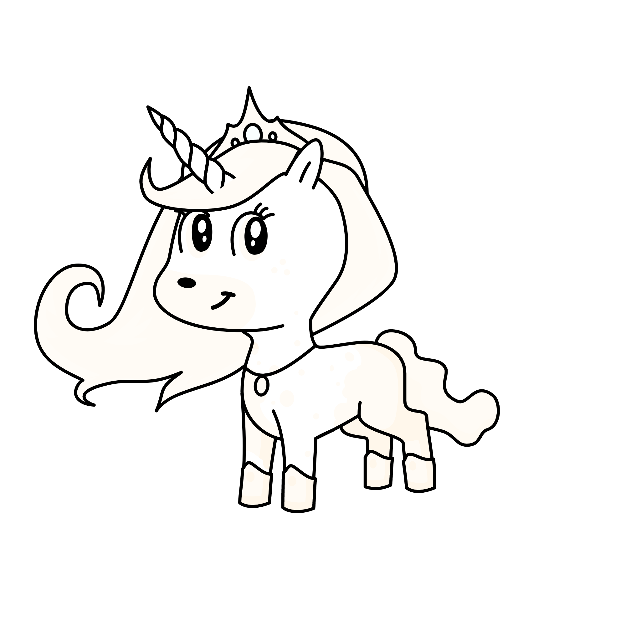 whitey, the unicorn