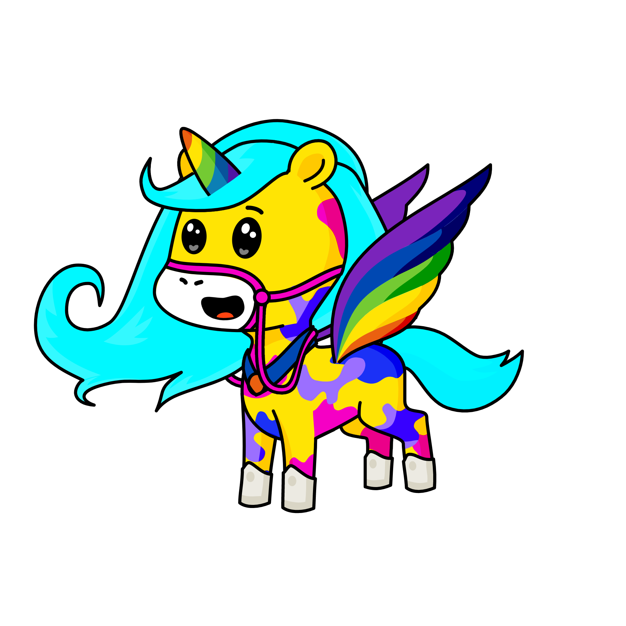 Brightie bright Queen, the unicorn