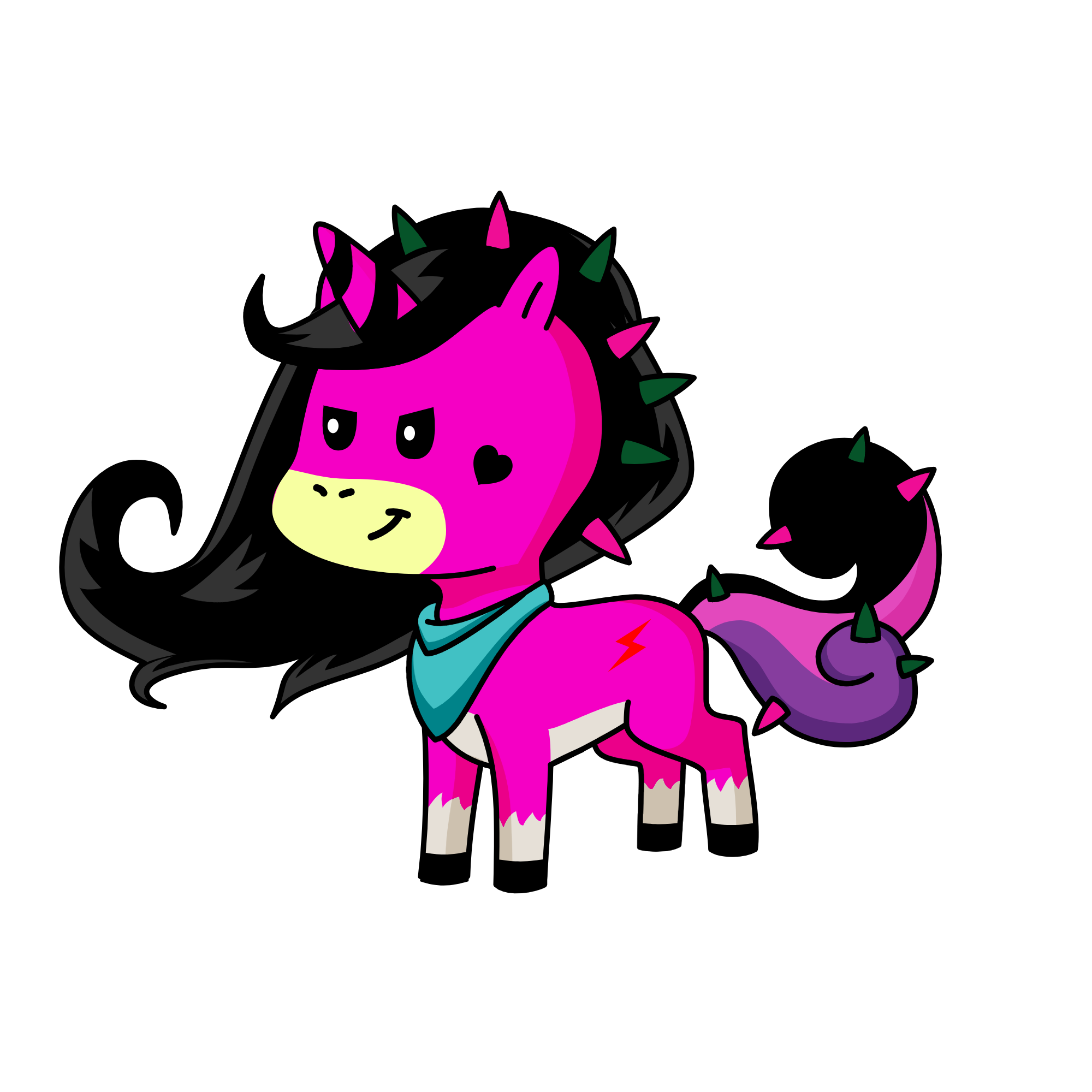 Felicia , the unicorn