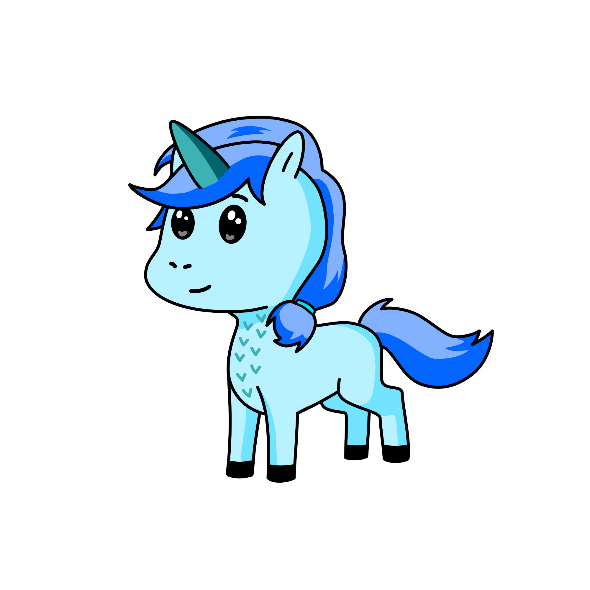 Icy, the unicorn