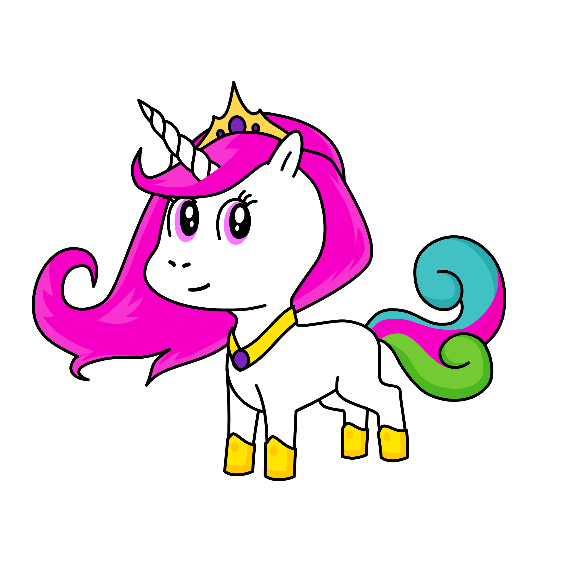 Princess Celestia, the unicorn