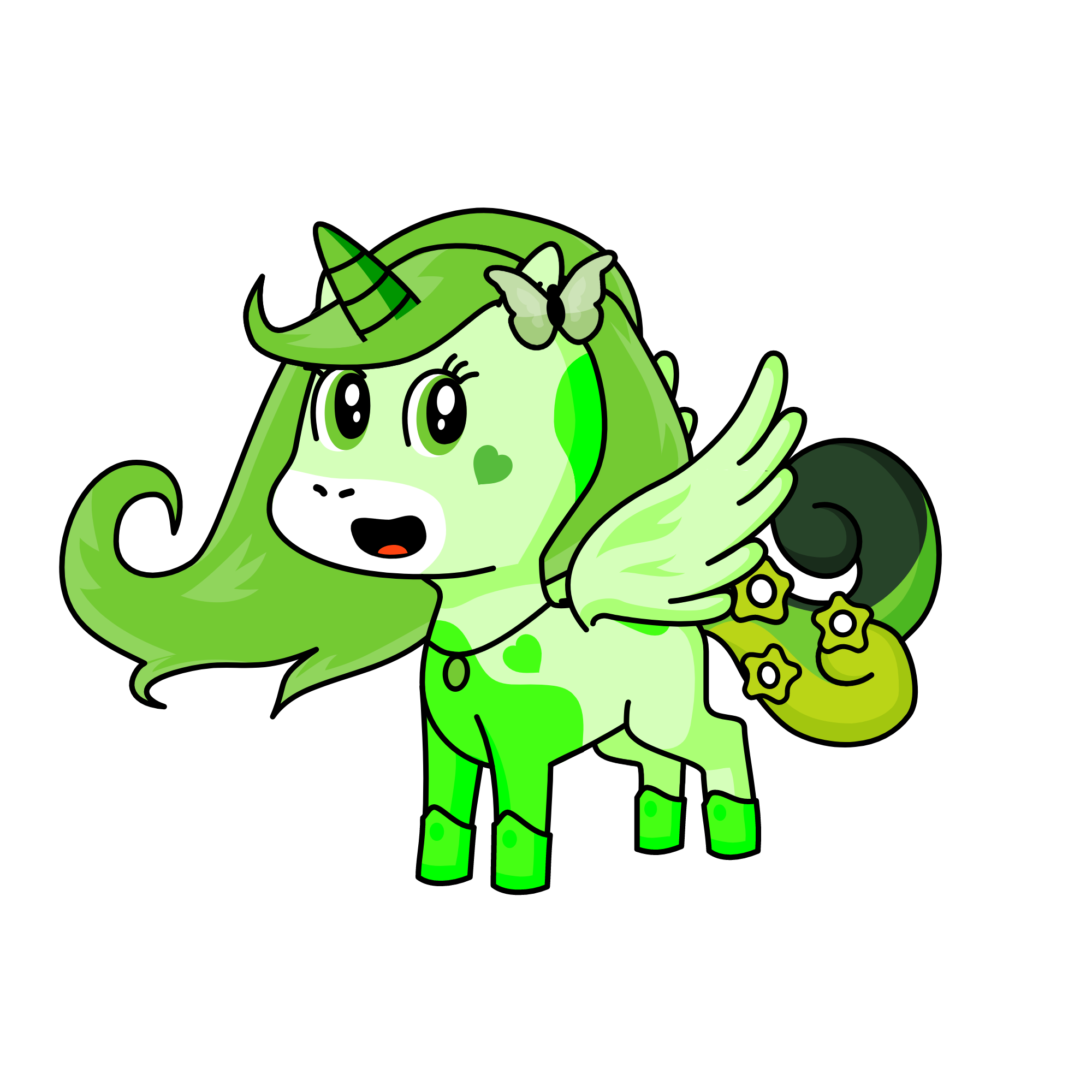 flora, the unicorn