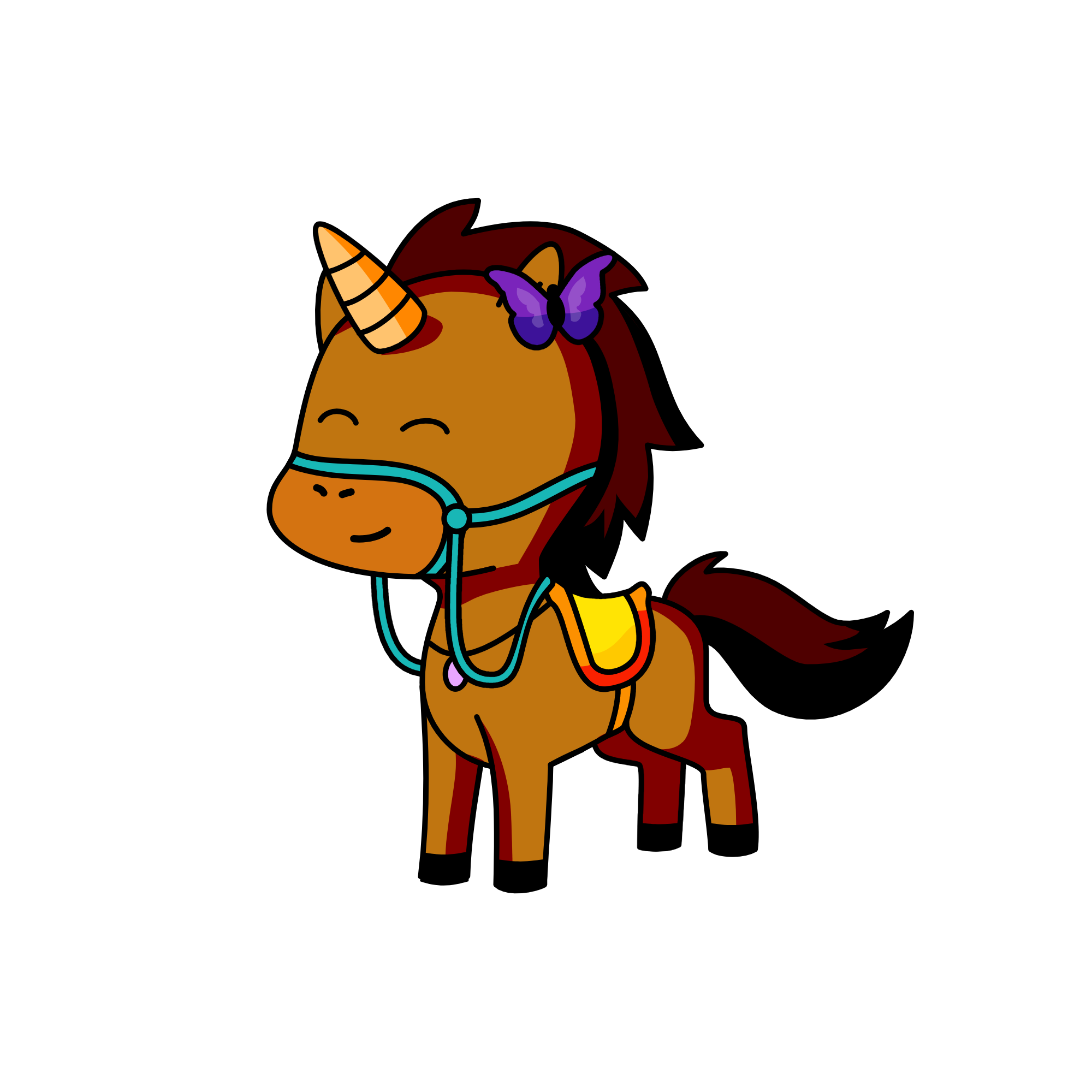 brownie, the unicorn
