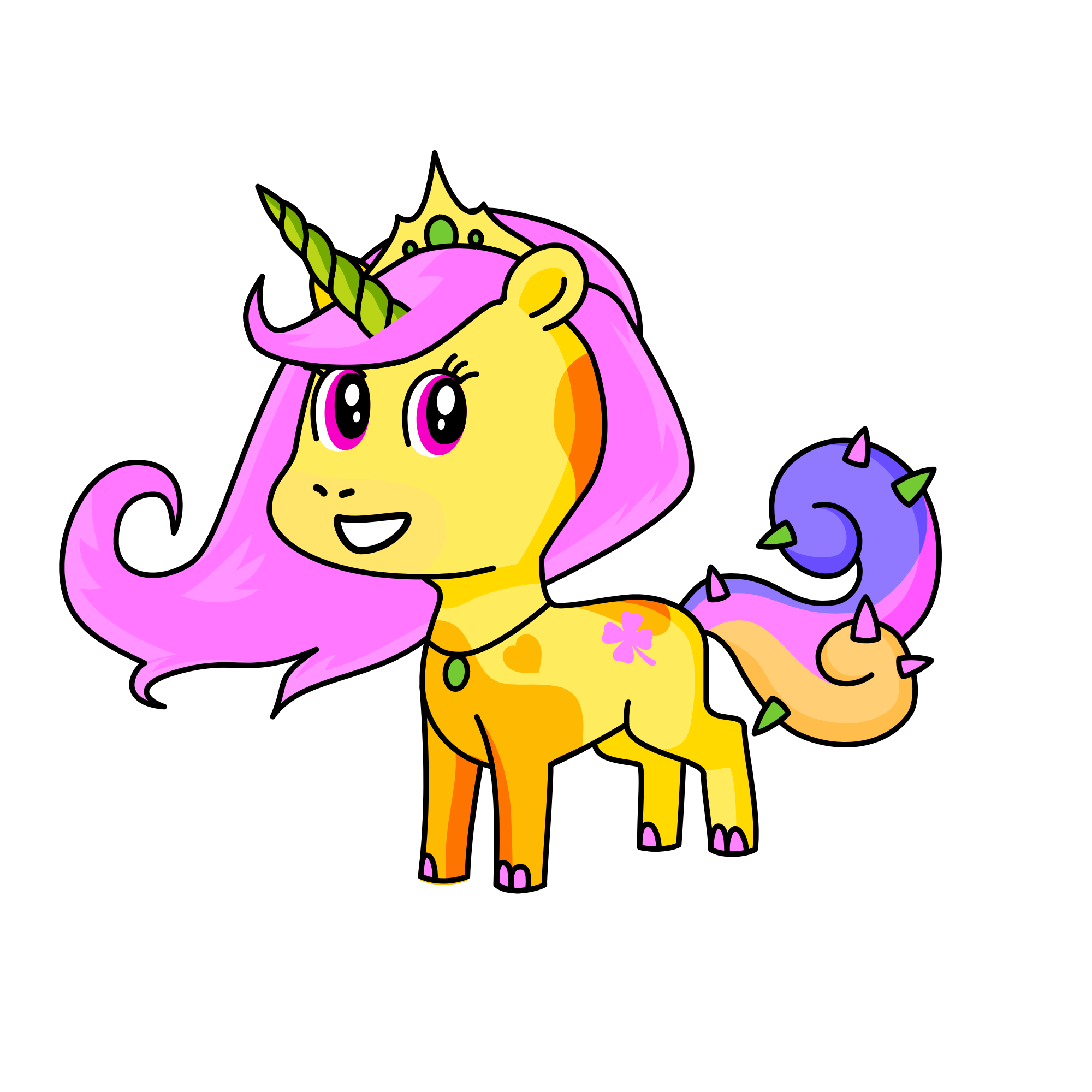 Lucia, the unicorn