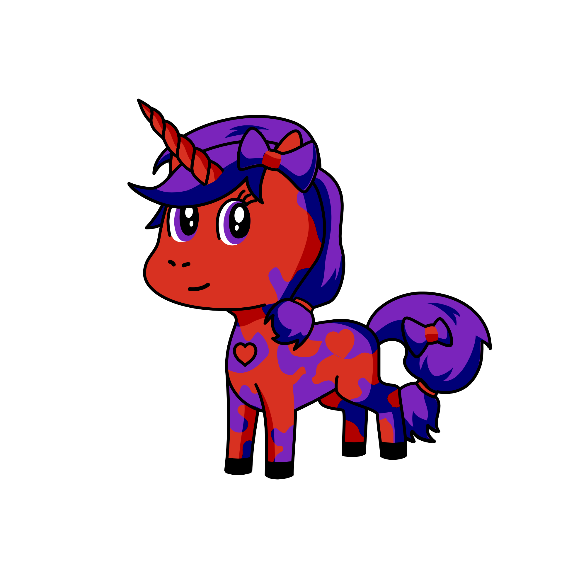 PEONY, the unicorn
