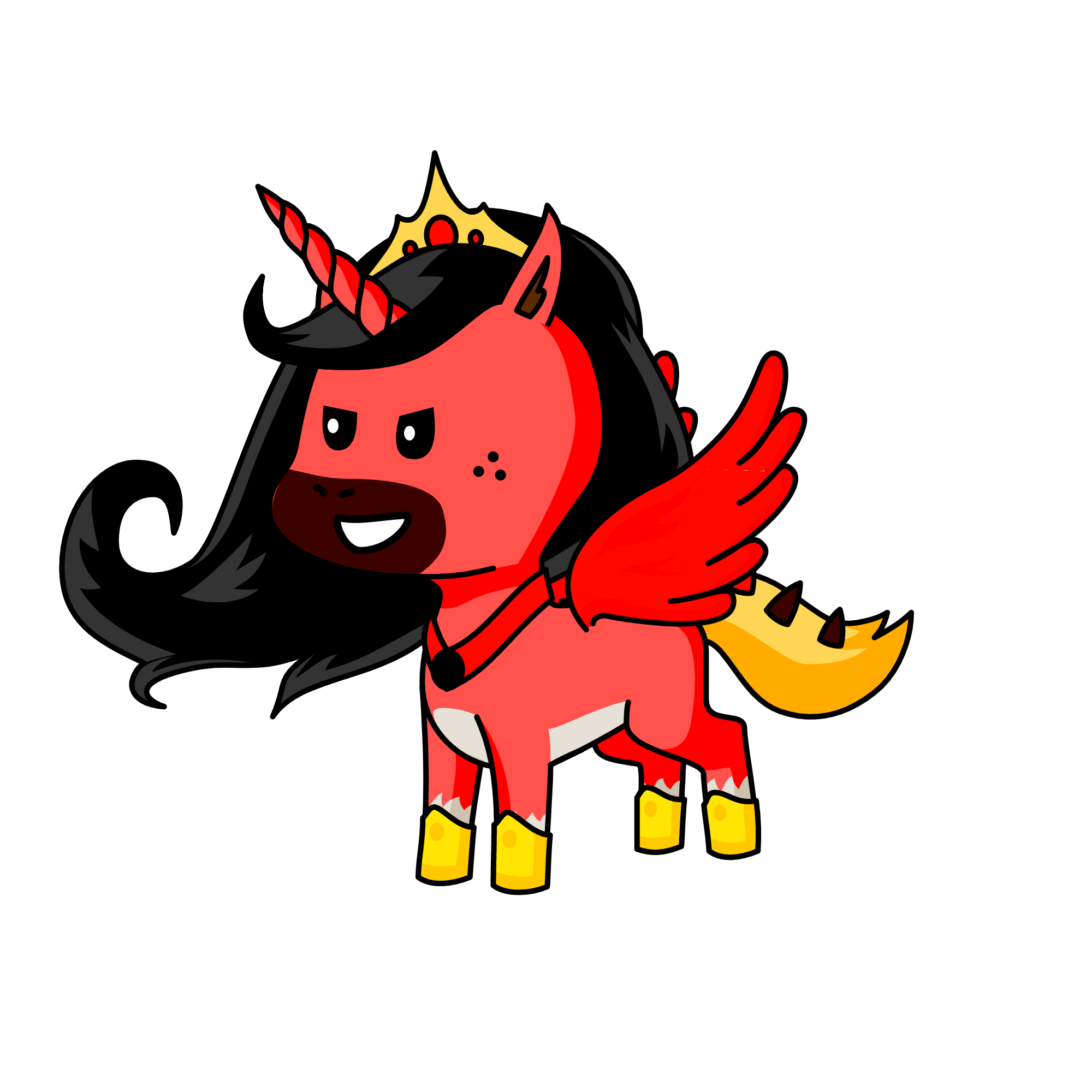 evil unicorn, the unicorn