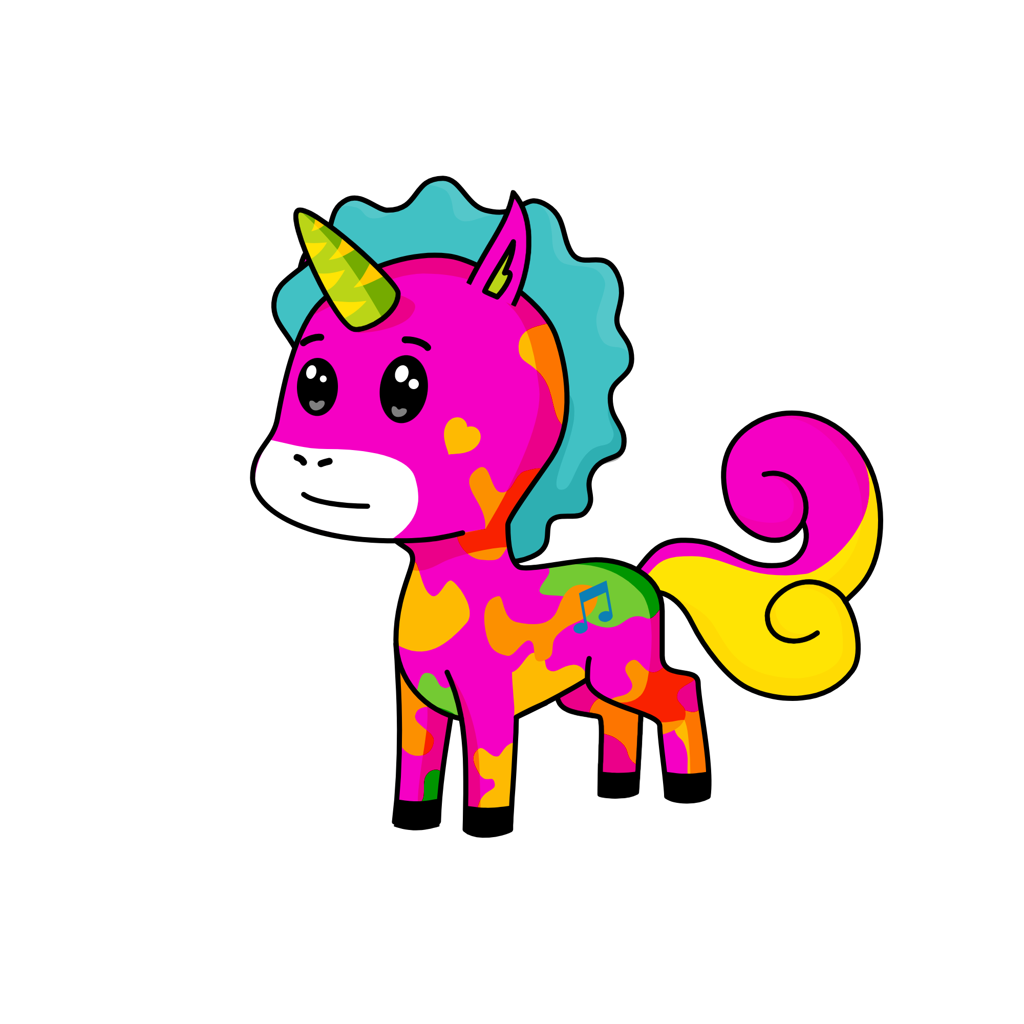 s, the unicorn