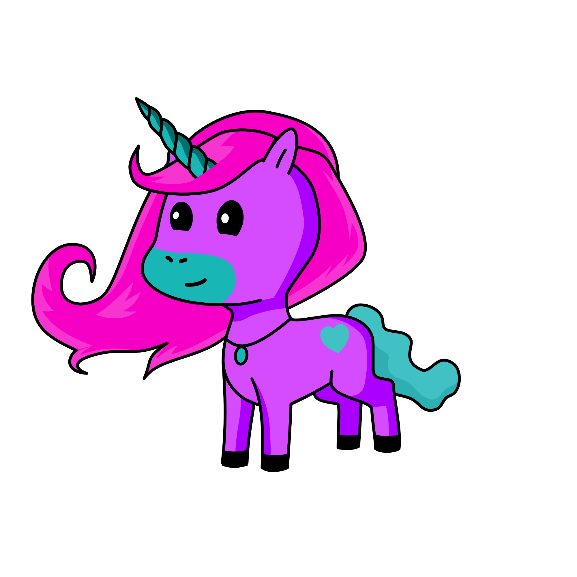 cutey, the unicorn