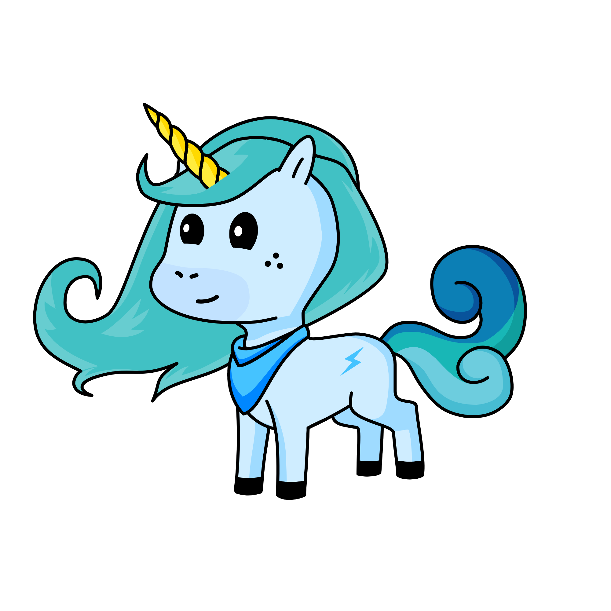 icy, the unicorn