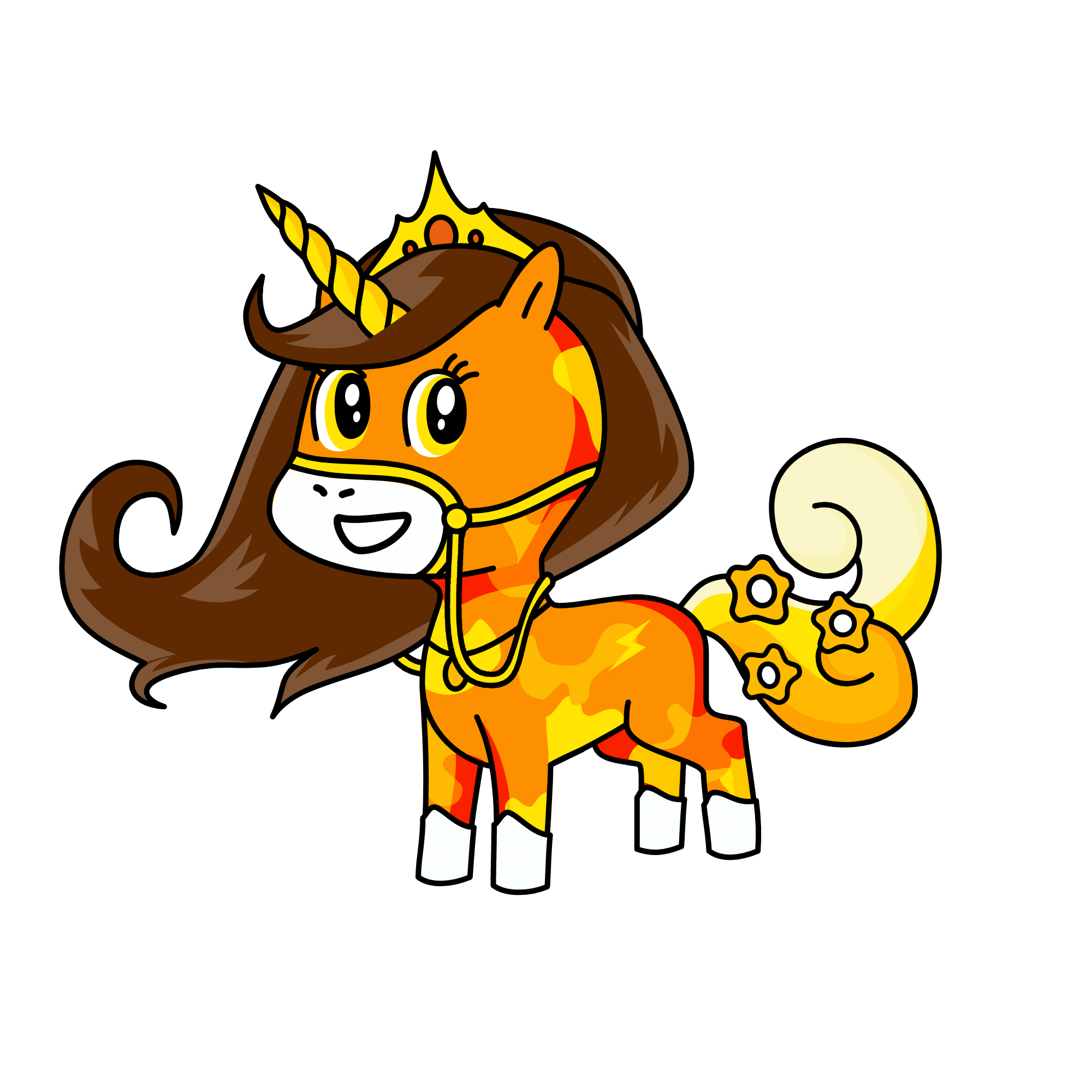 Sunshine, the unicorn