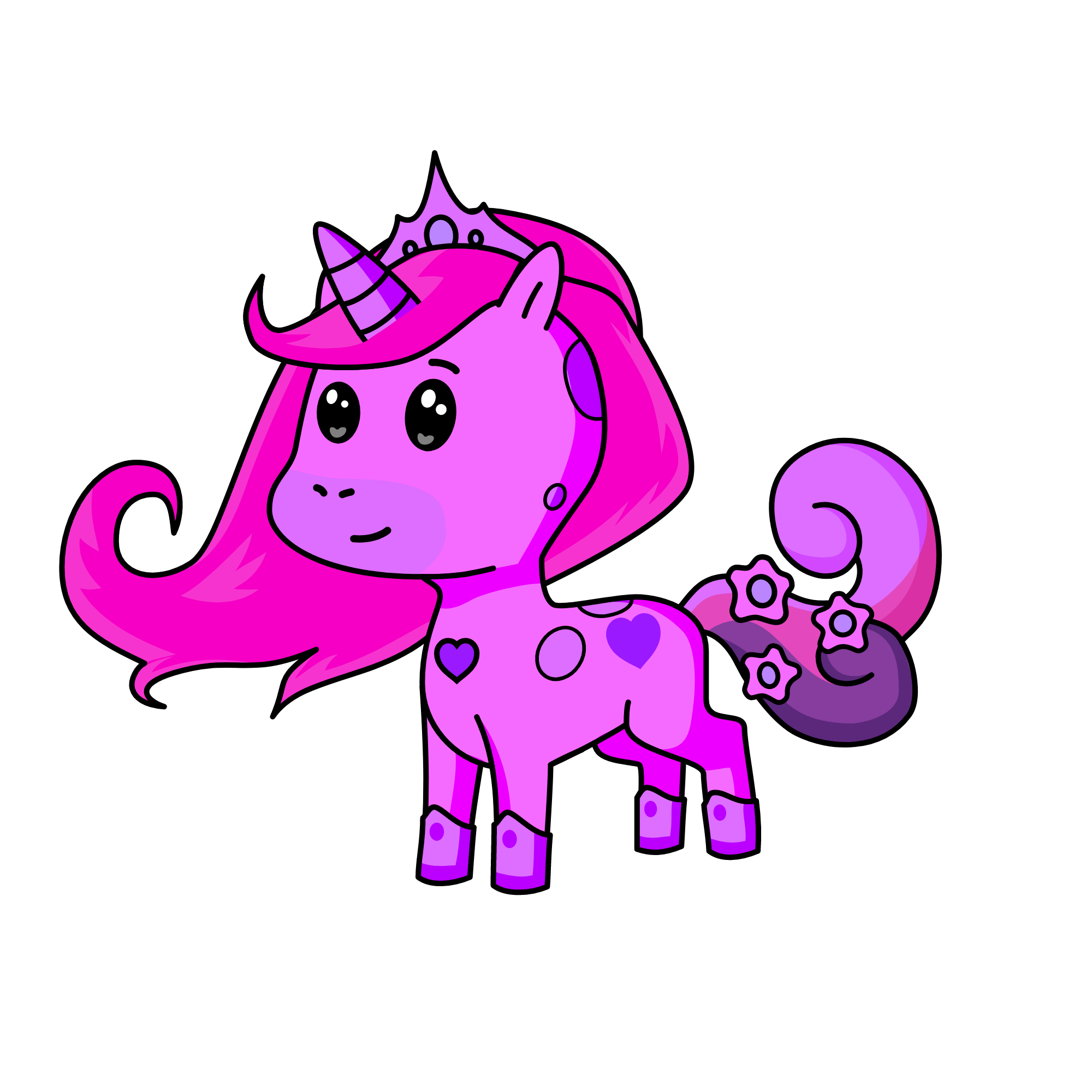 Queen Dessart Love, the unicorn