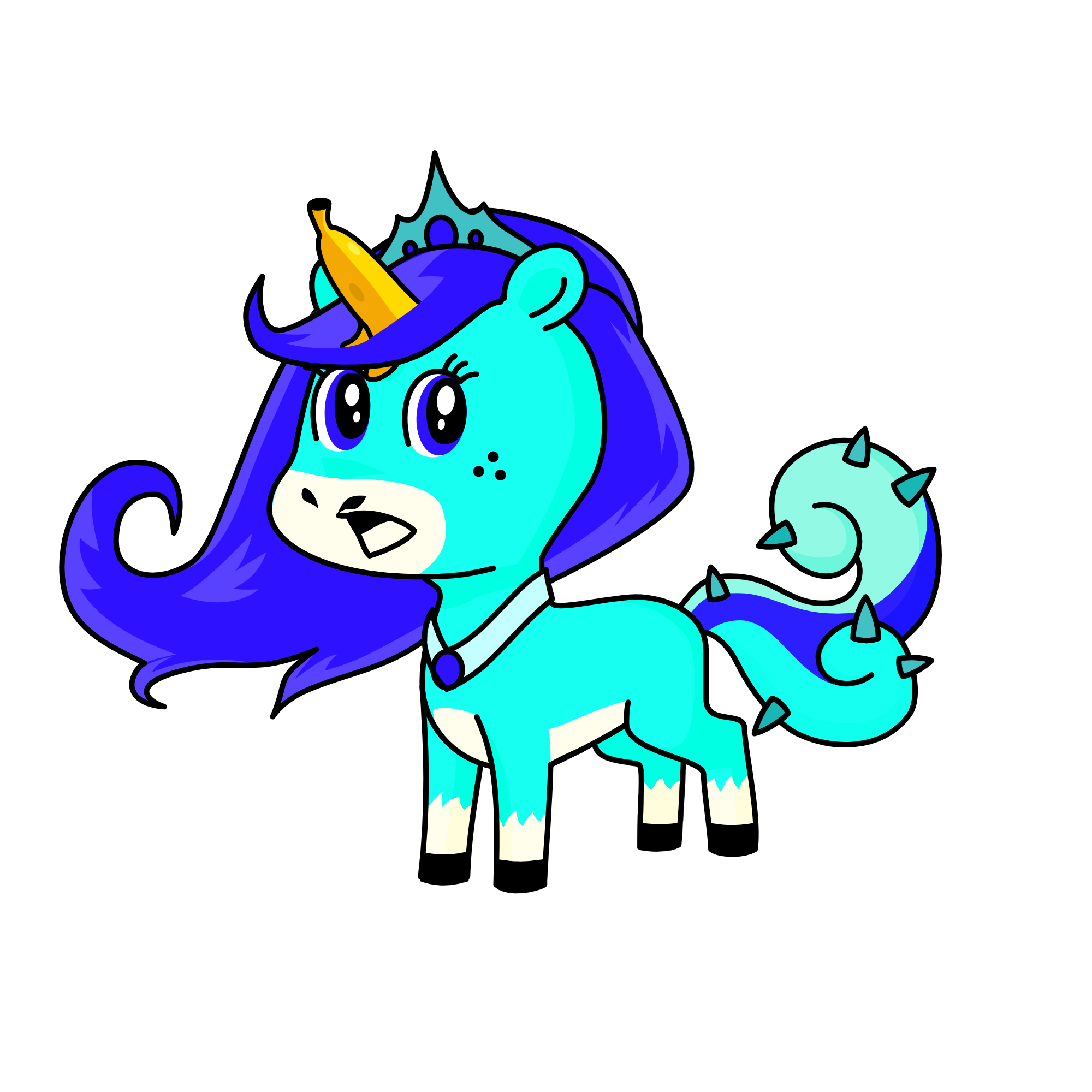princess winter, the unicorn
