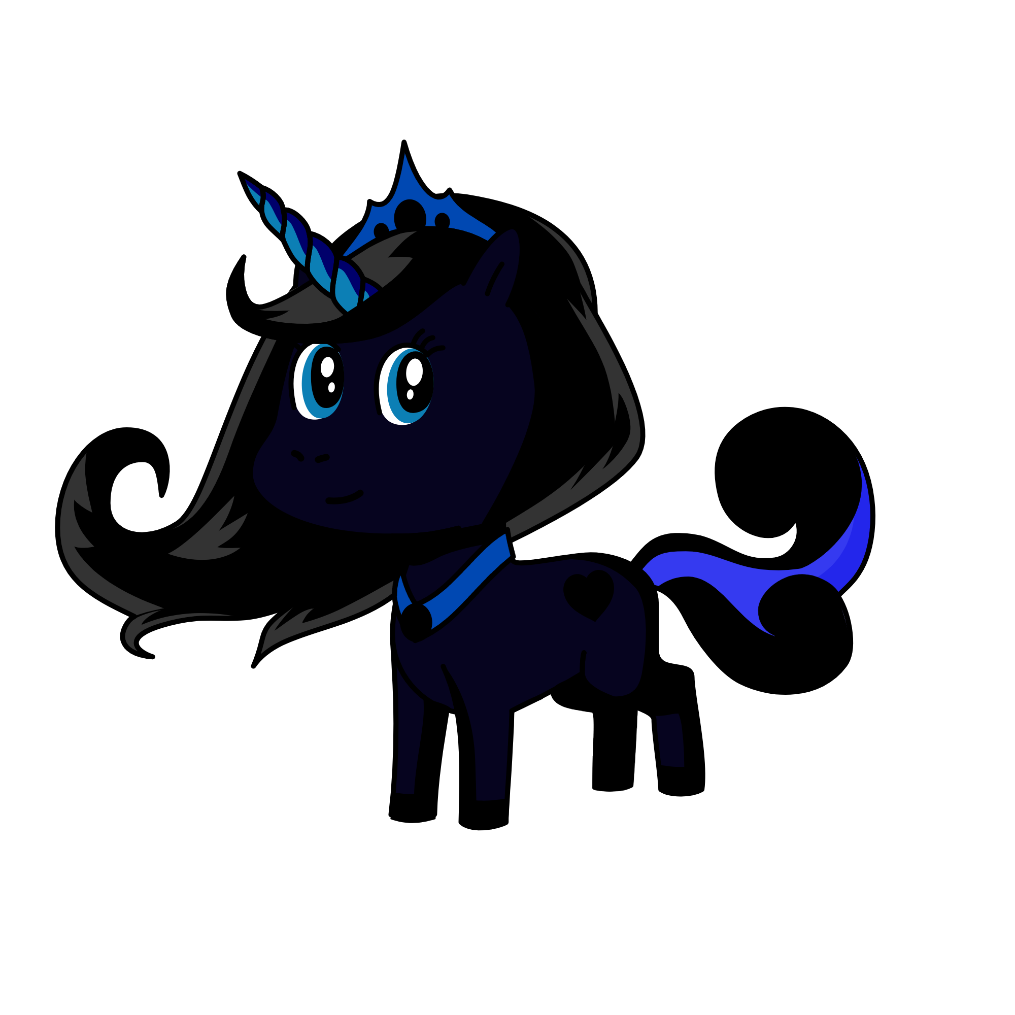 Shadow, the unicorn