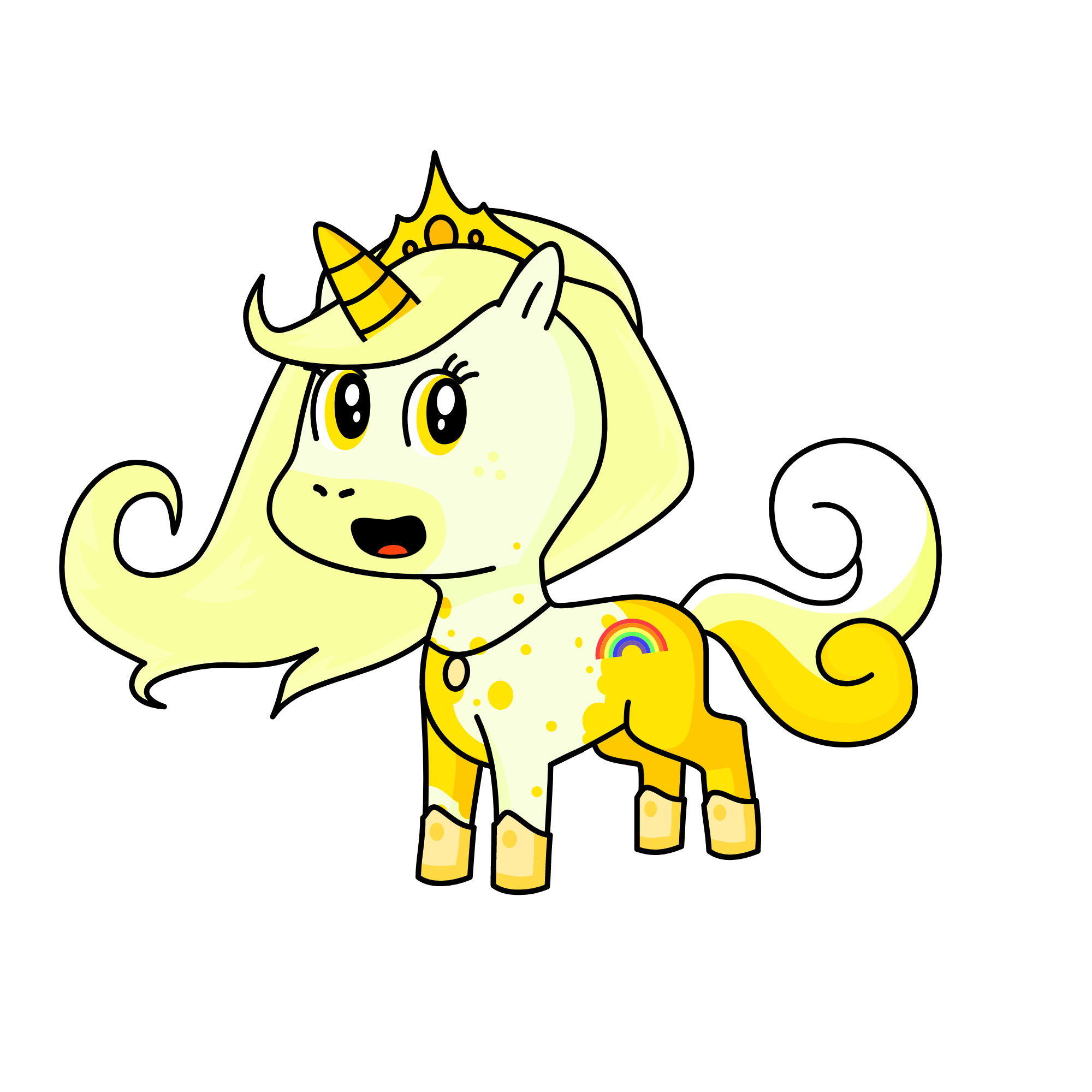 Sunshine, the unicorn