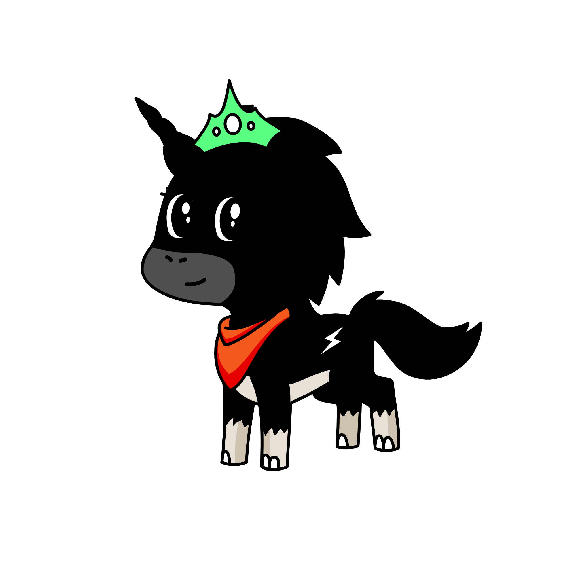 dark boiiiii, the unicorn