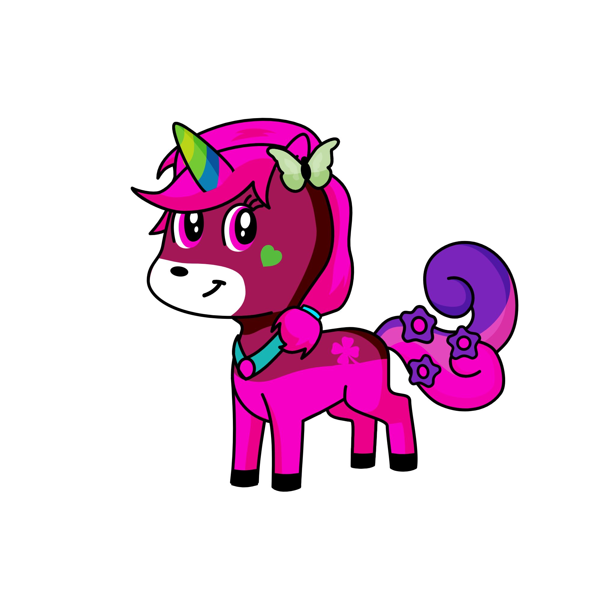 rosy, the unicorn
