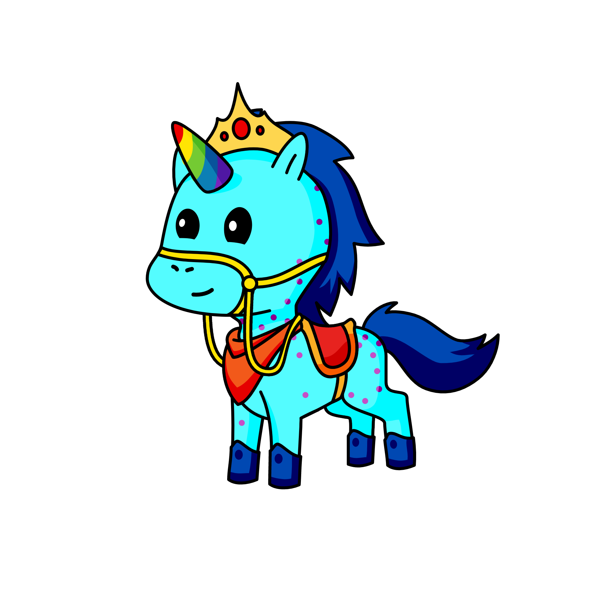 Princess Icy, the unicorn