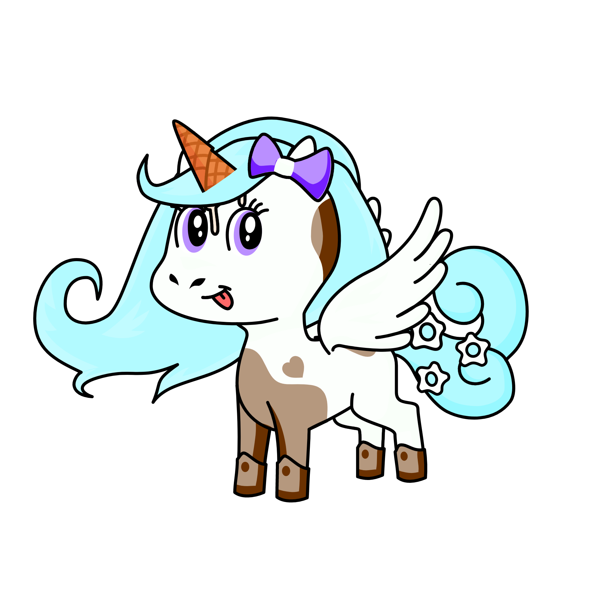 ice cream, the unicorn