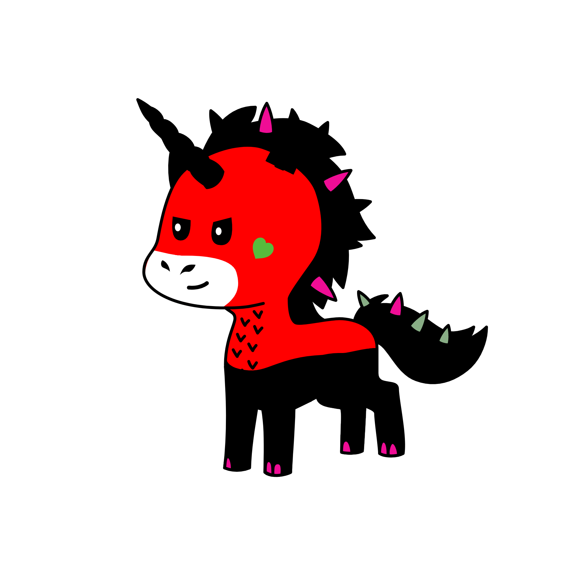 fire, the unicorn