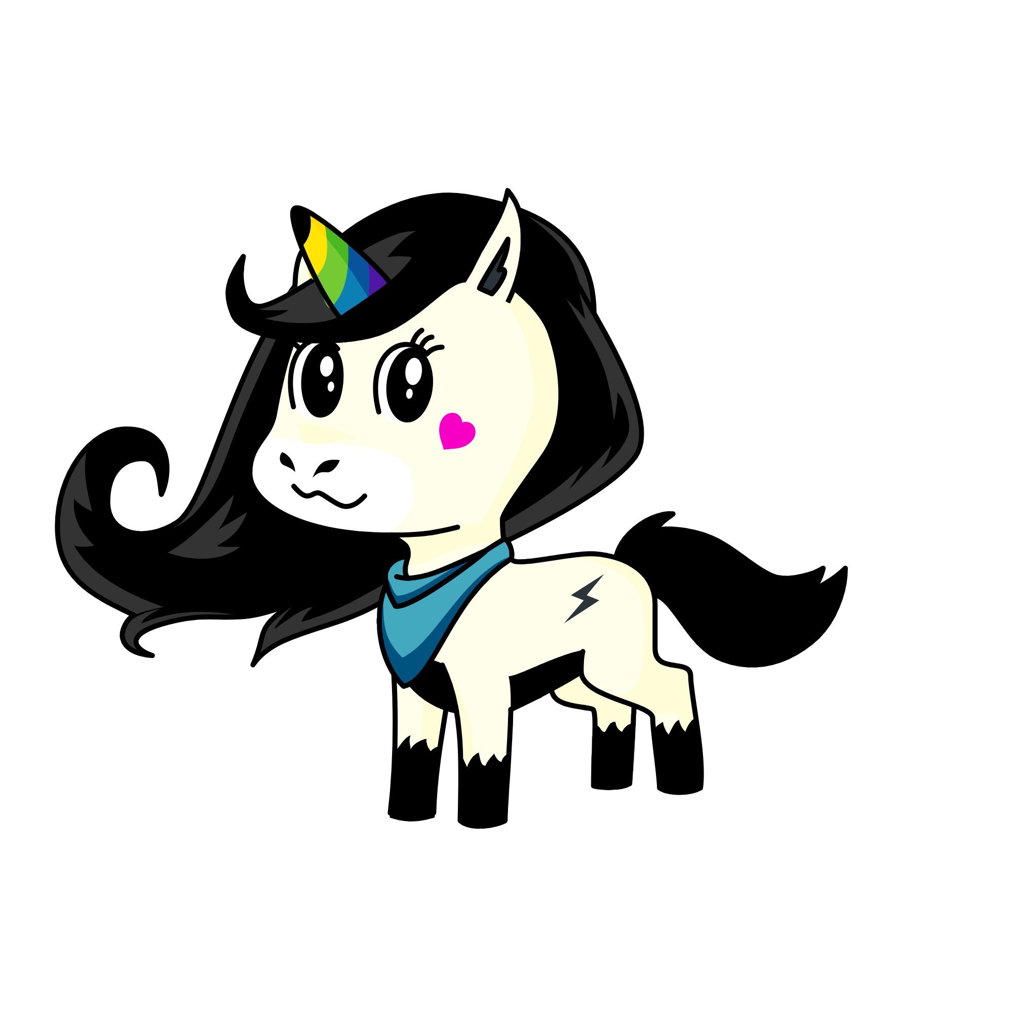 MIDNIGHT, the unicorn