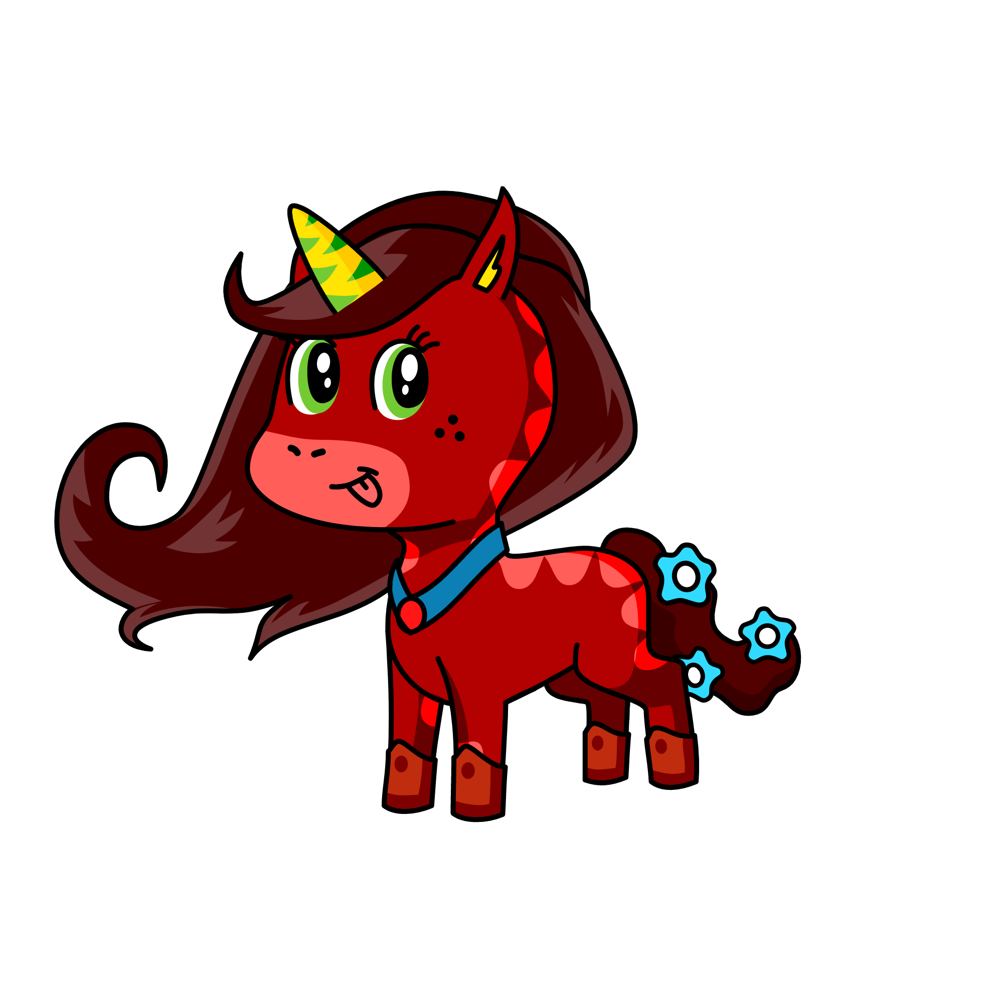Athena, the unicorn