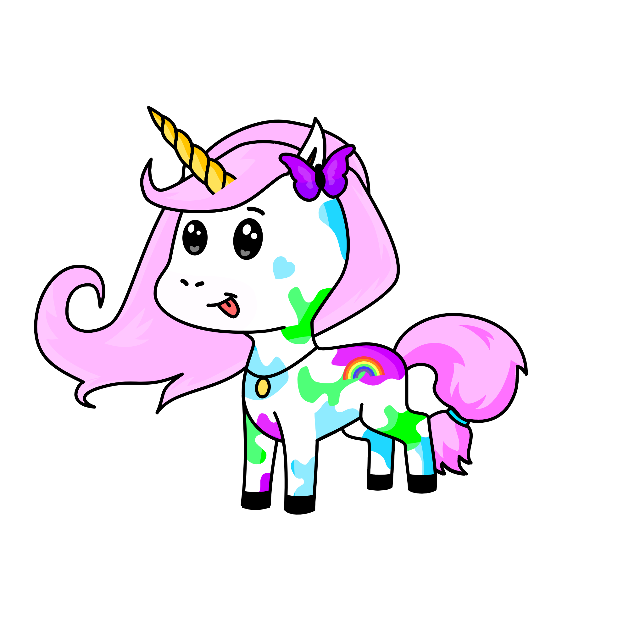Юнигёрл, the unicorn