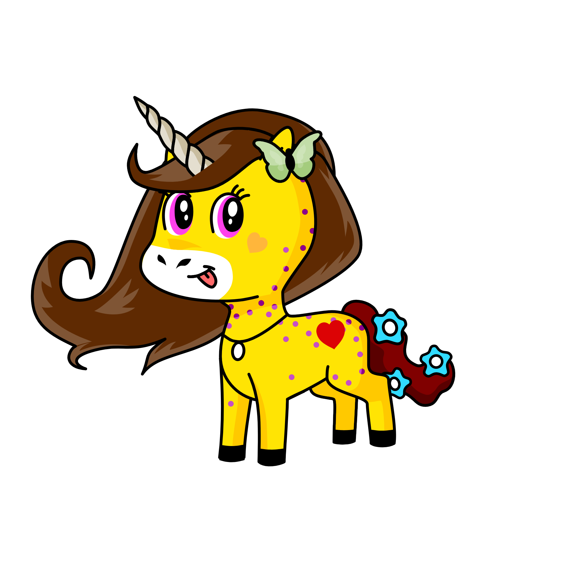 dumbbish, the unicorn