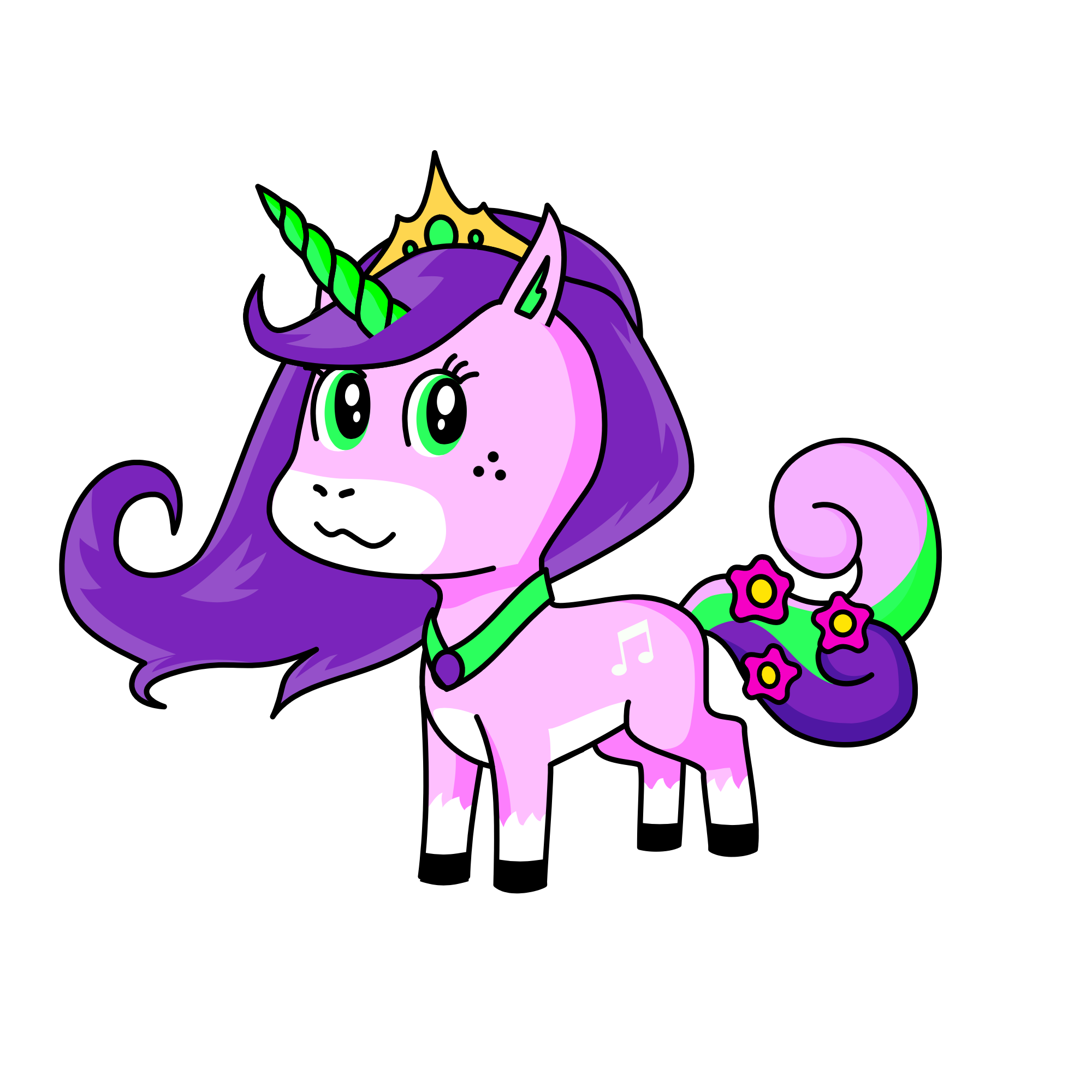 Caroline , the unicorn